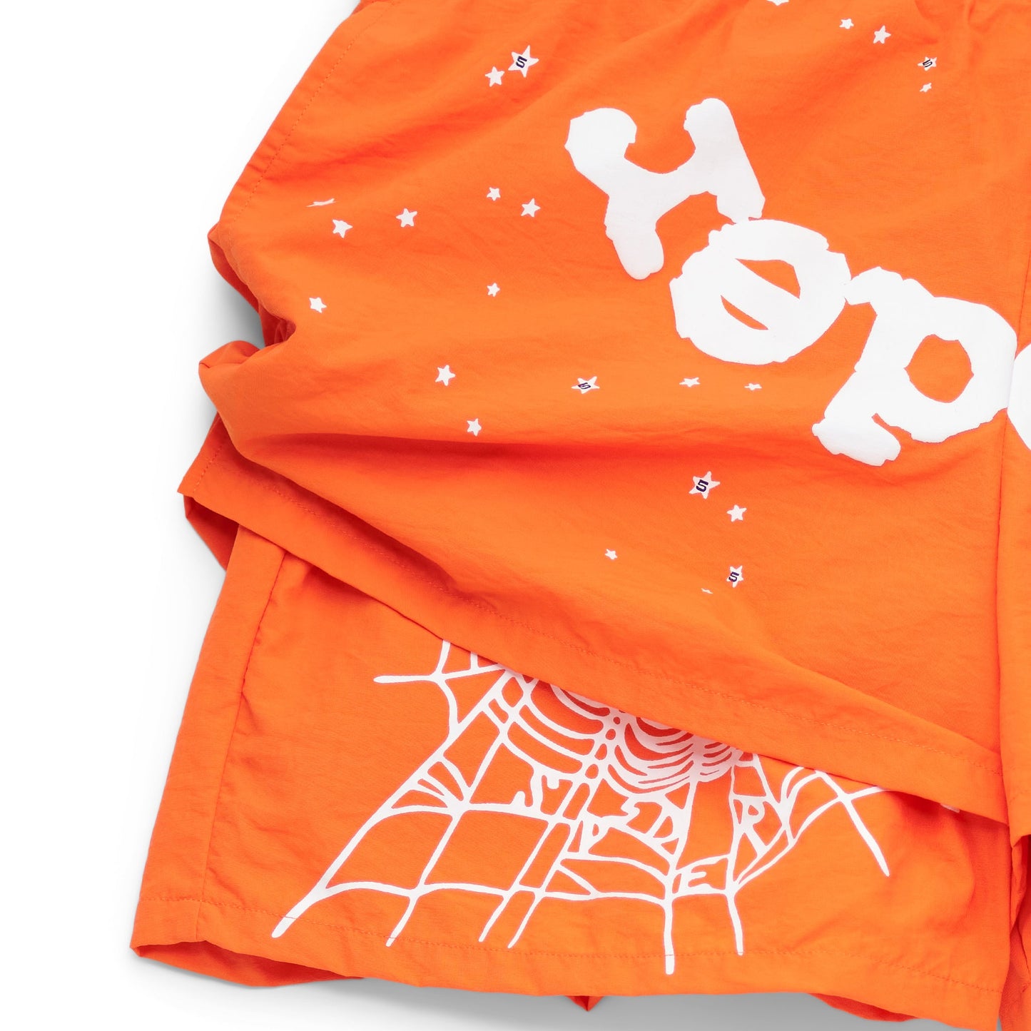 SP5DER OG Web V2 Double Layer Short in Orange