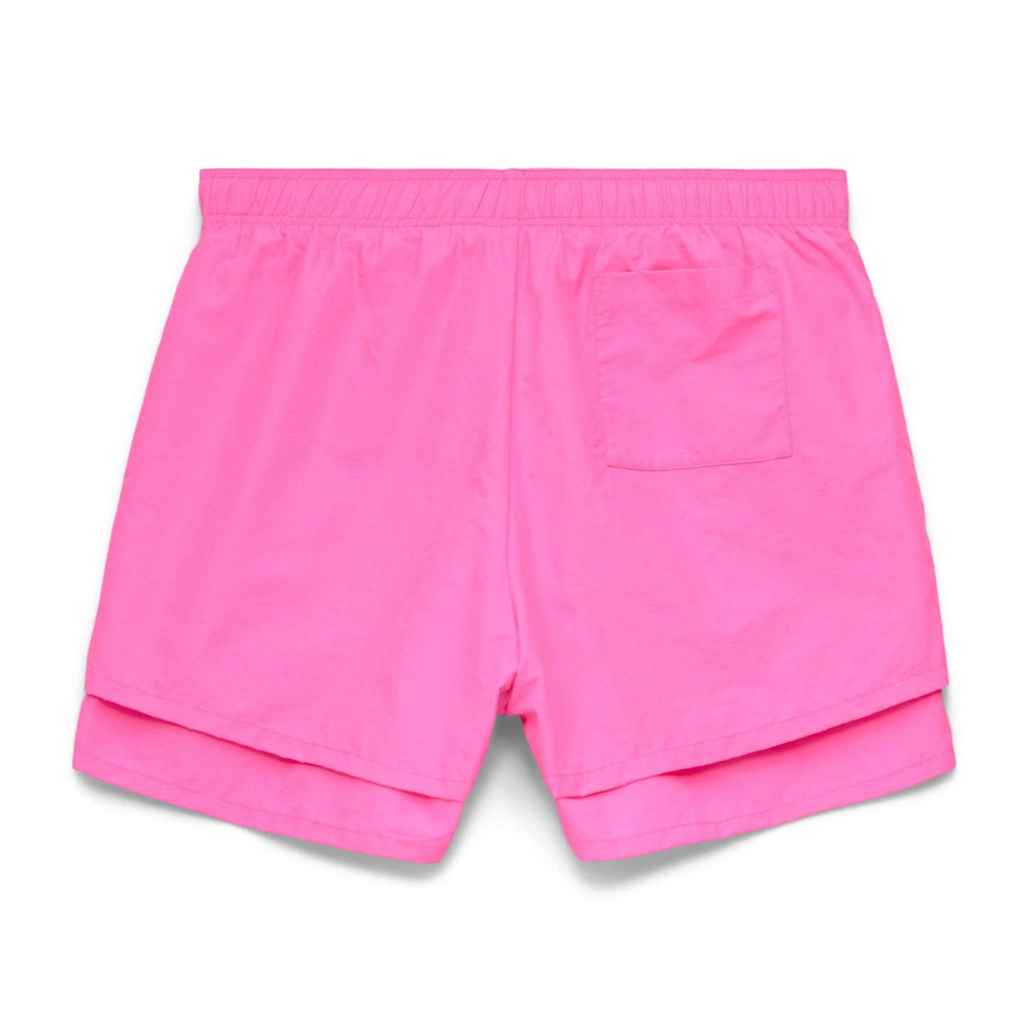 SP5DER OG Web V2 Double Layer Short in Pink