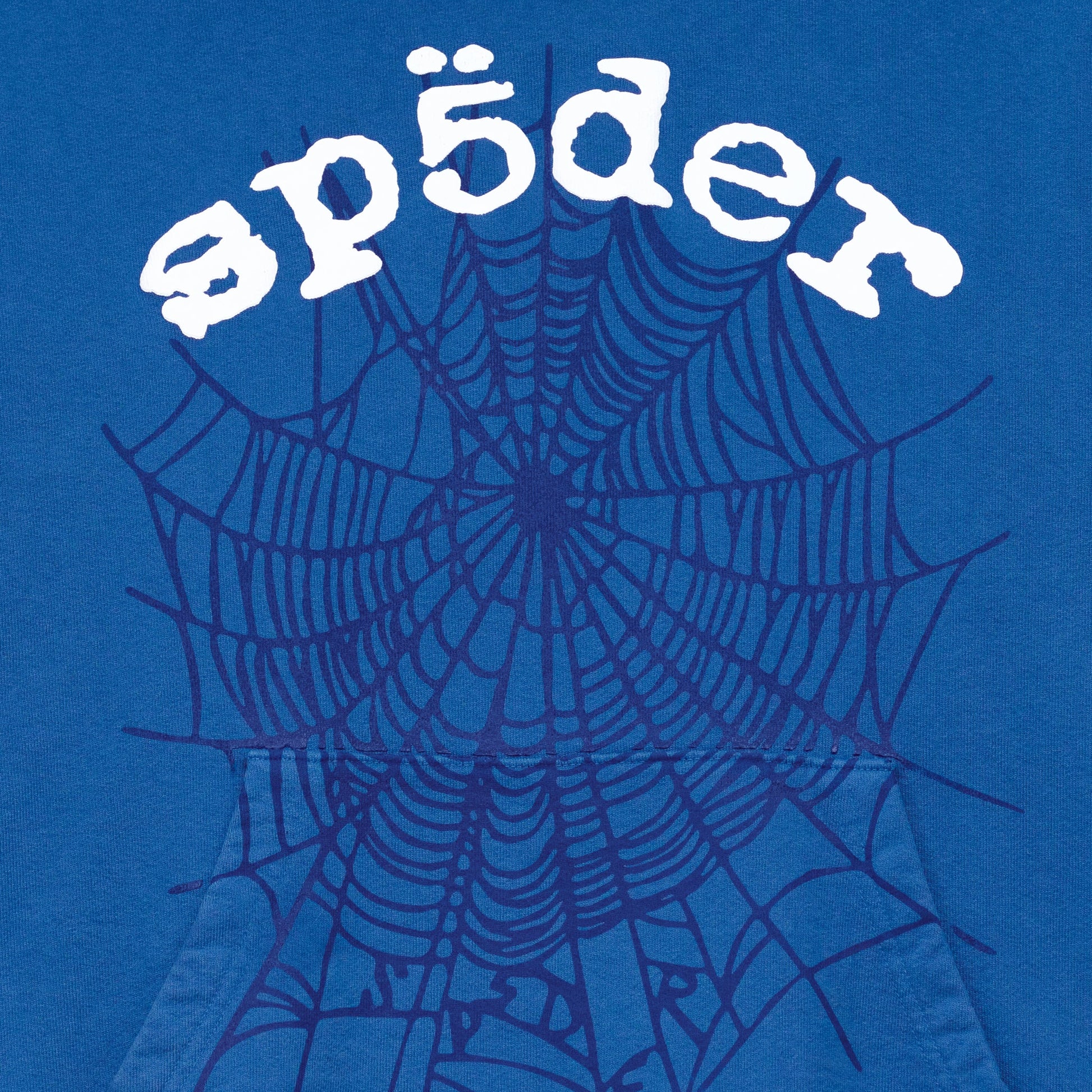 SP5DER Legacy Hoodie – Blue - Detail View 1