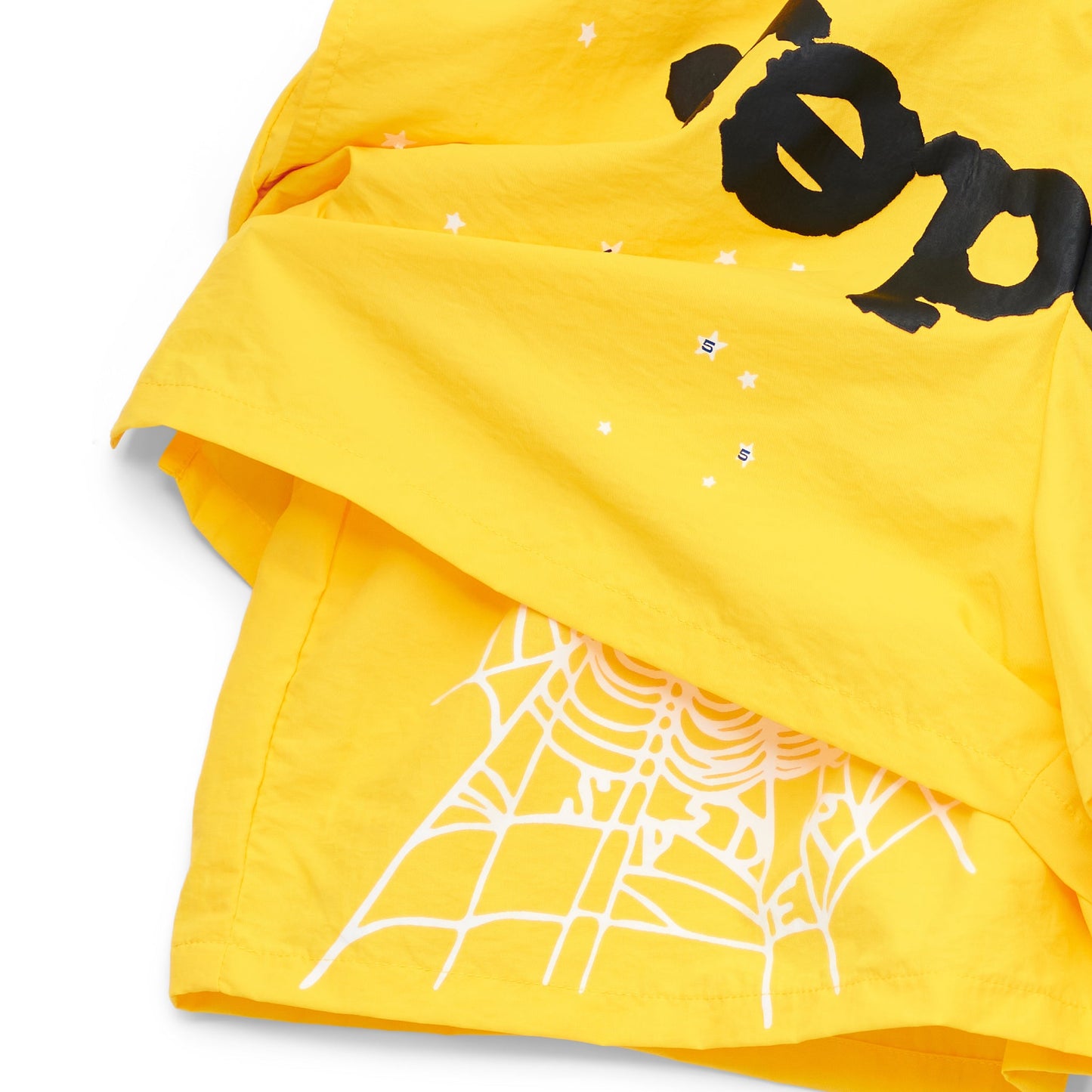 SP5DER OG Web V2 Double Layer Short in Yellow