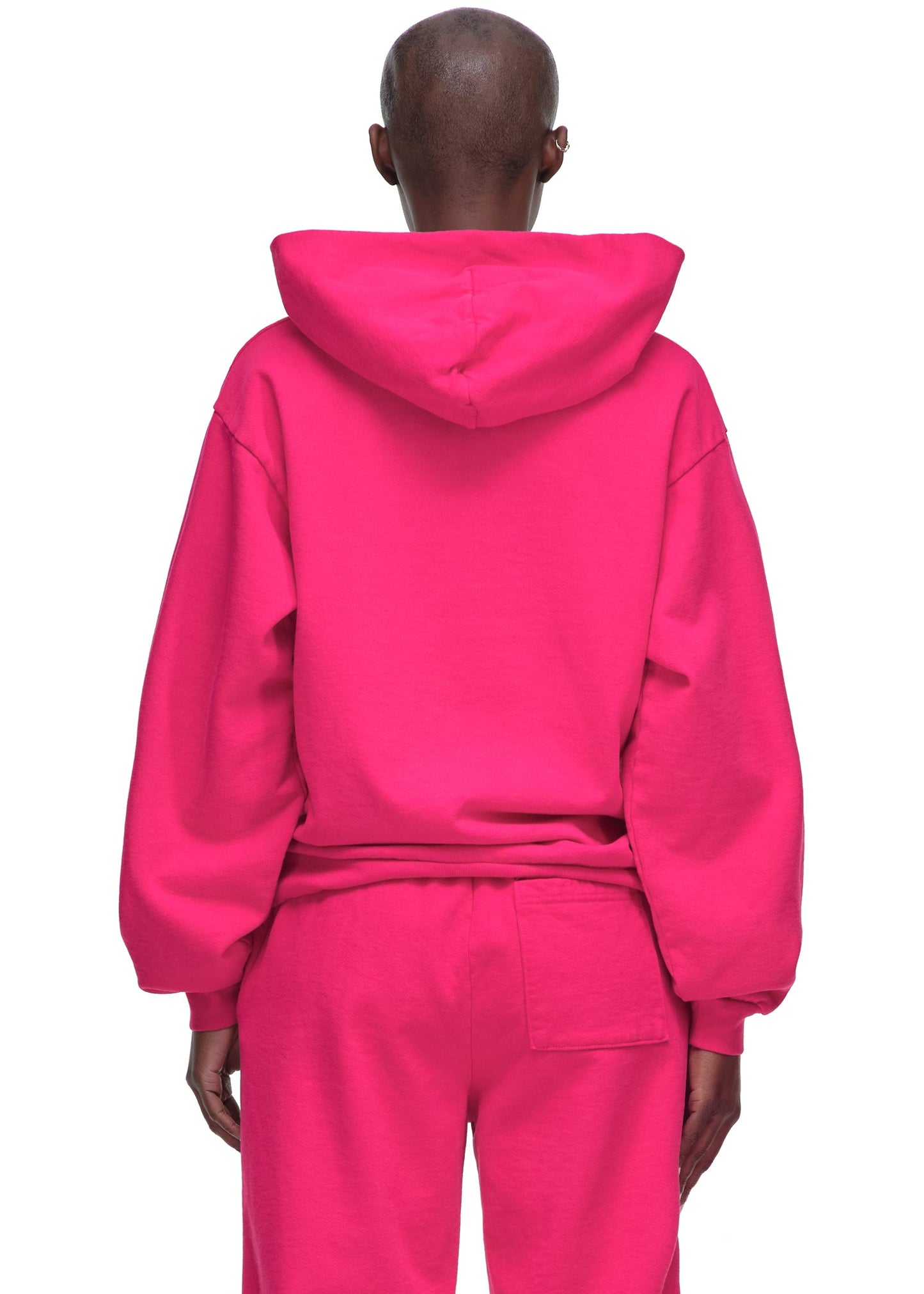 SP5DER Legacy Rhinestone Hoodie – Black - Detail View 7