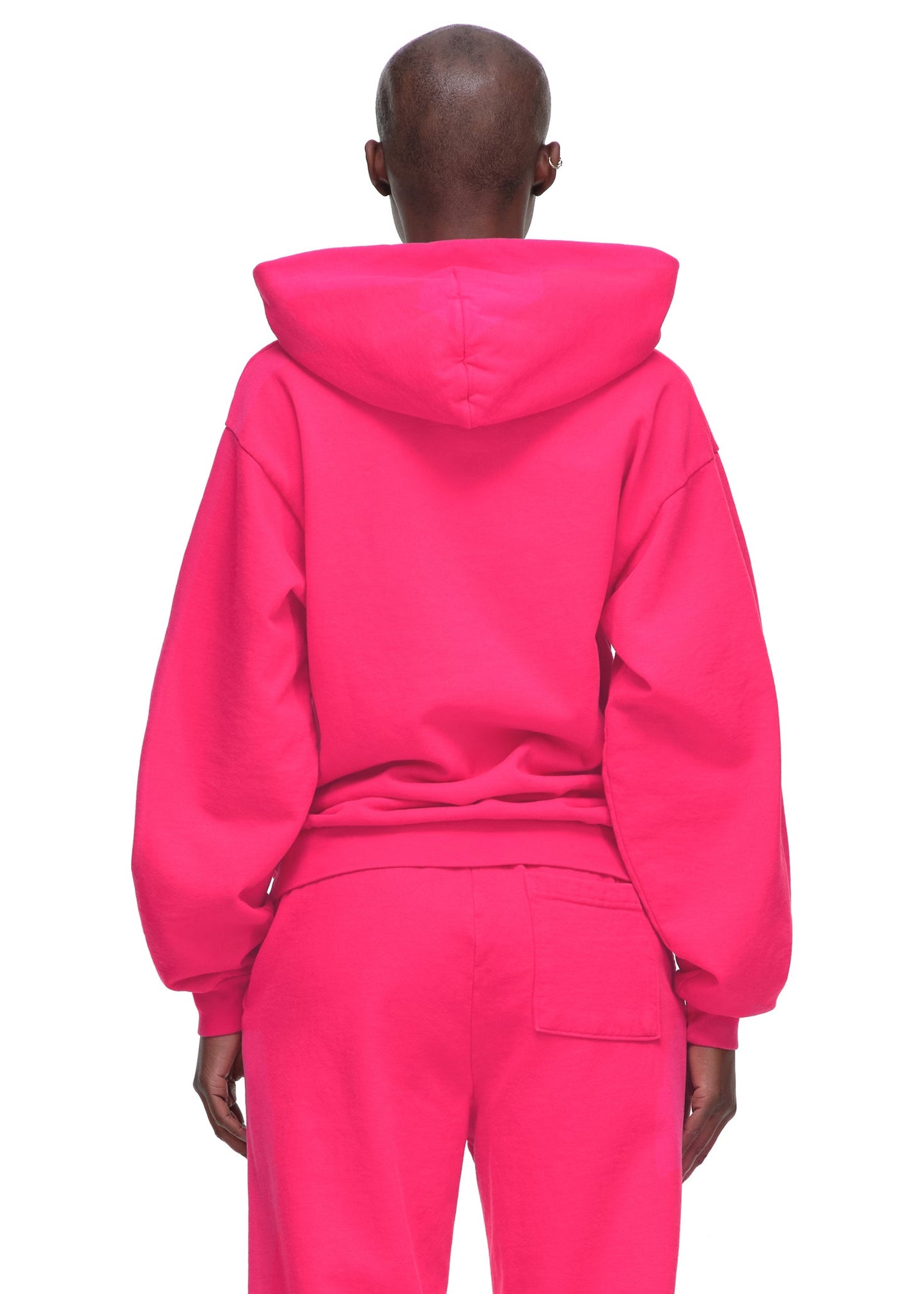 SP5DER Legacy Rhinestone Hoodie – Pink - Detail View 9