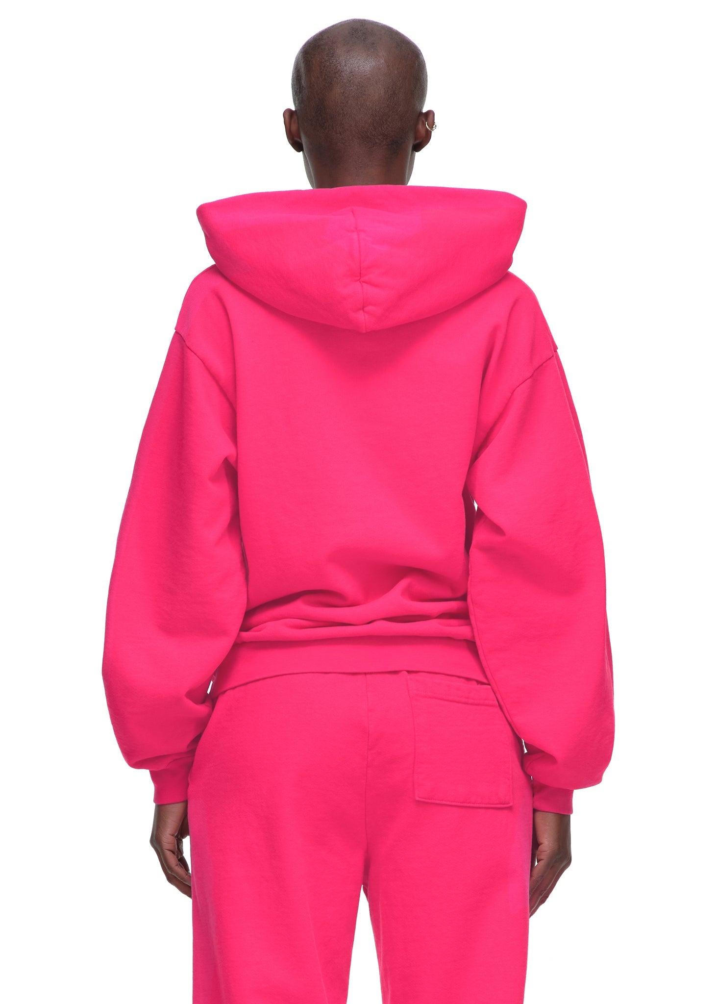 SP5DER Legacy Rhinestone Hoodie – Pink - Detail View 9