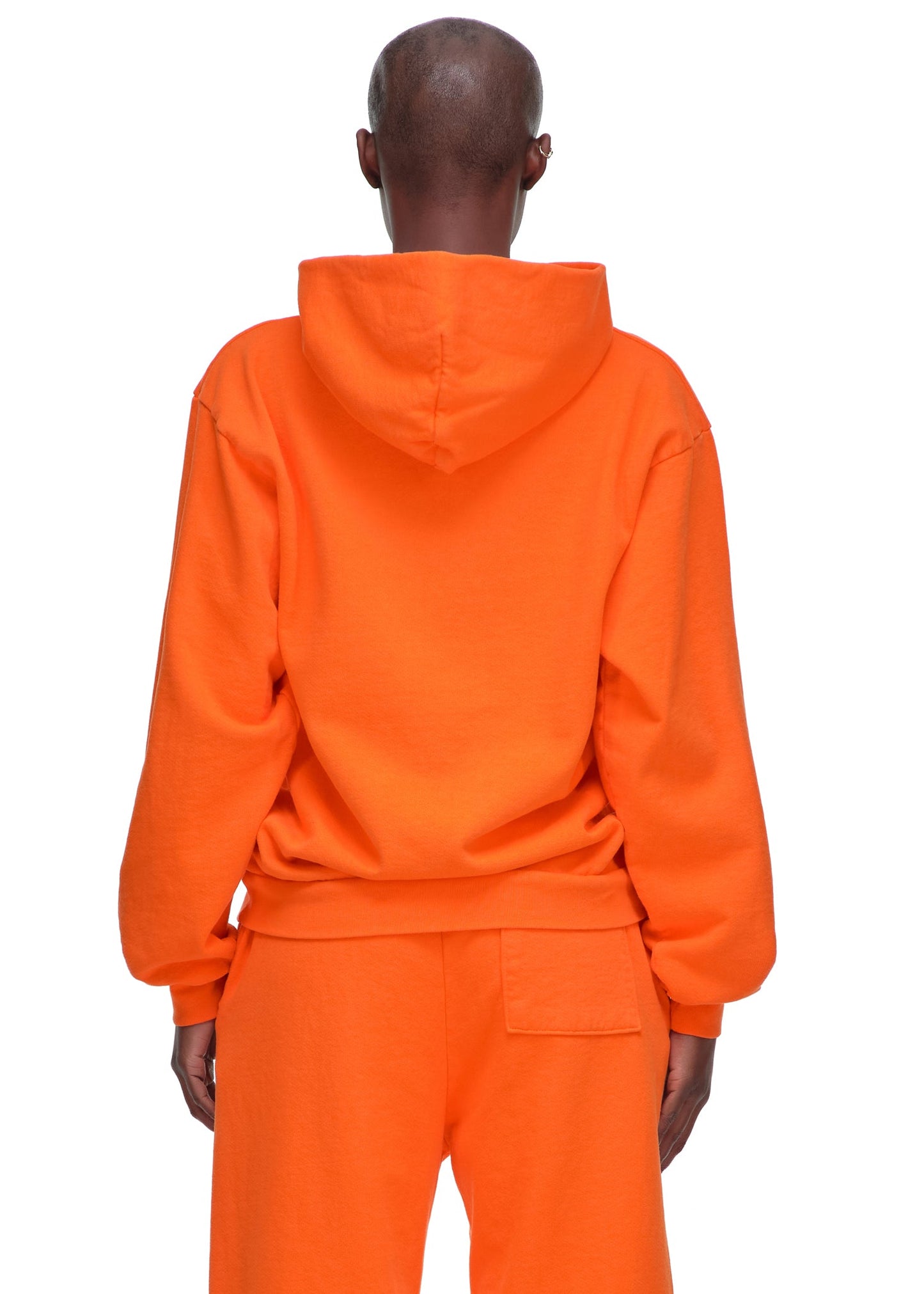 SP5DER Legacy Hoodie – Orange - Detail View 9
