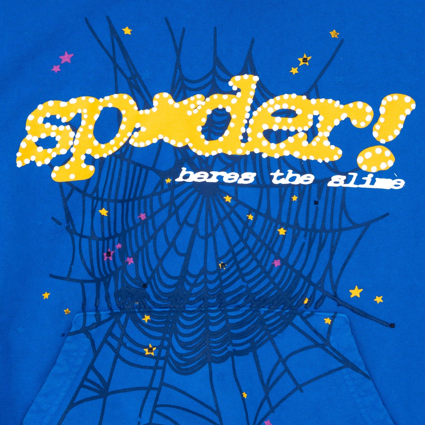 SP5DER Hoodie – TC Blue - Detail View 1