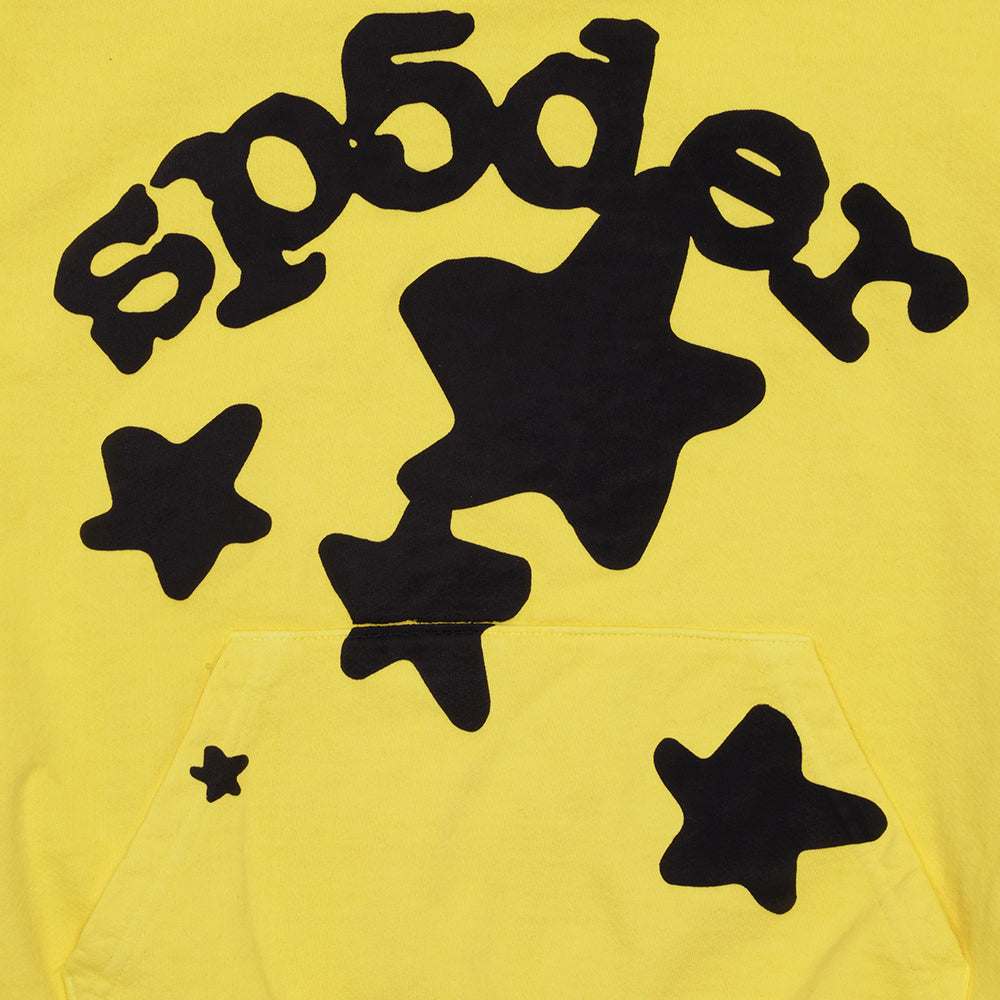 SP5DER Beluga Hoodie – Black - Detail View 1