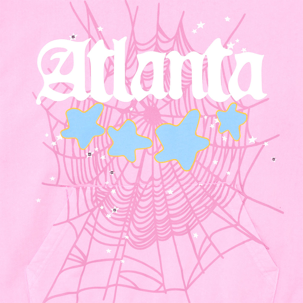 SP5DER Atlanta Hoodie – Black Archive - Detail View 1