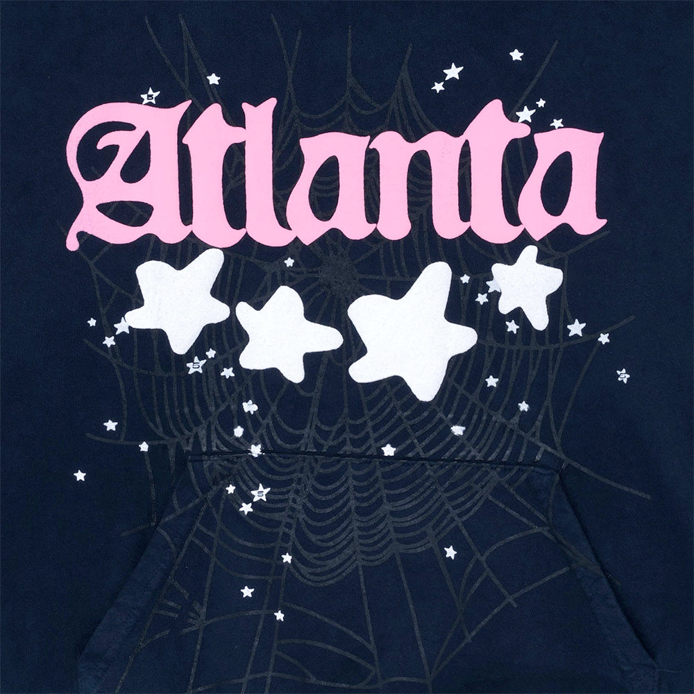 SP5DER Atlanta Hoodie – Grey Archive - Back View
