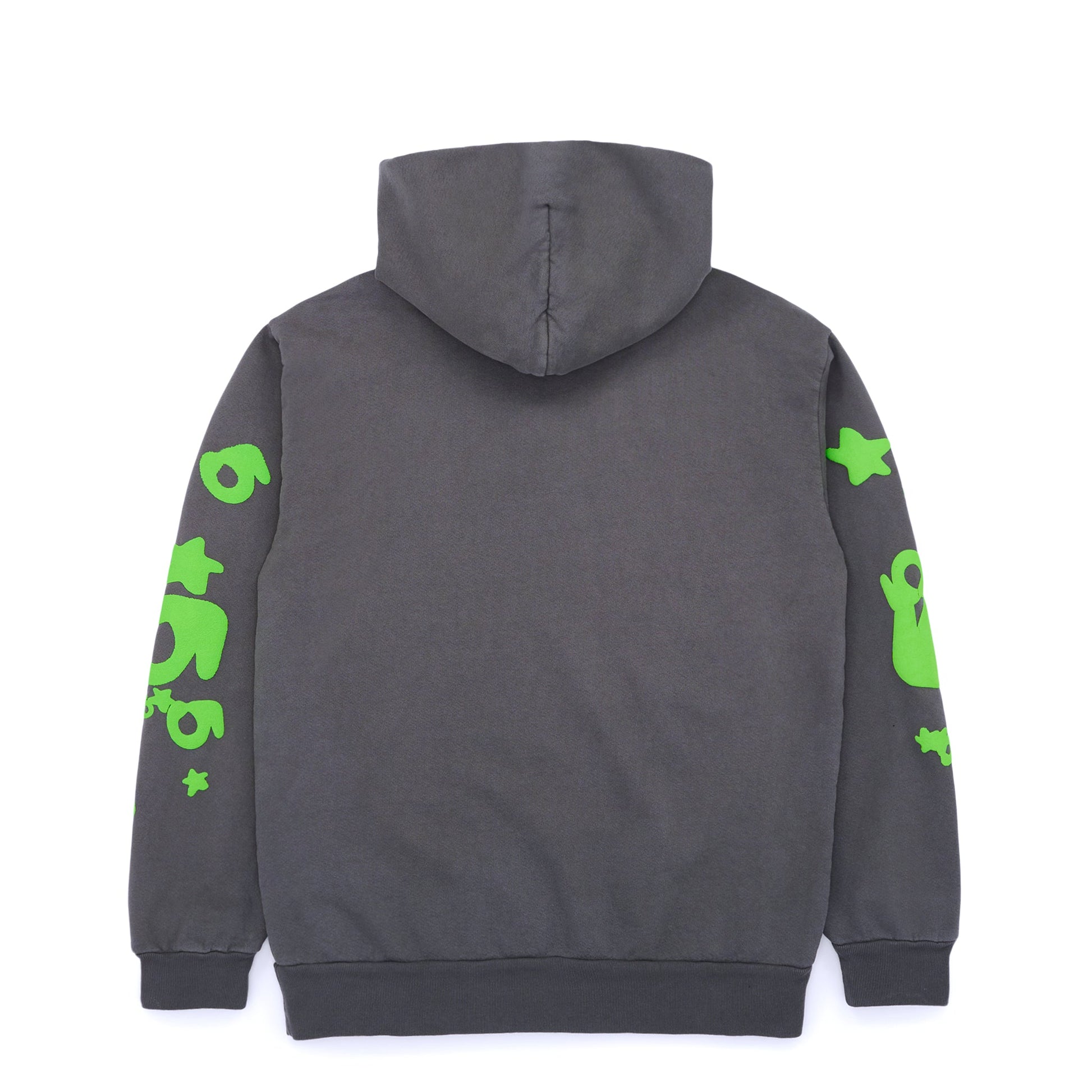SP5DER Beluga Hoodie – Slate Grey - Back View