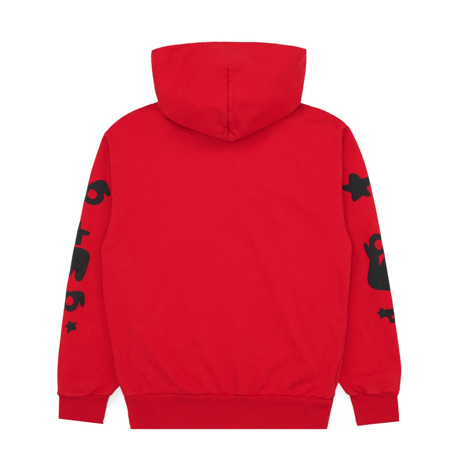 SP5DER Beluga Hoodie – Red - Back View