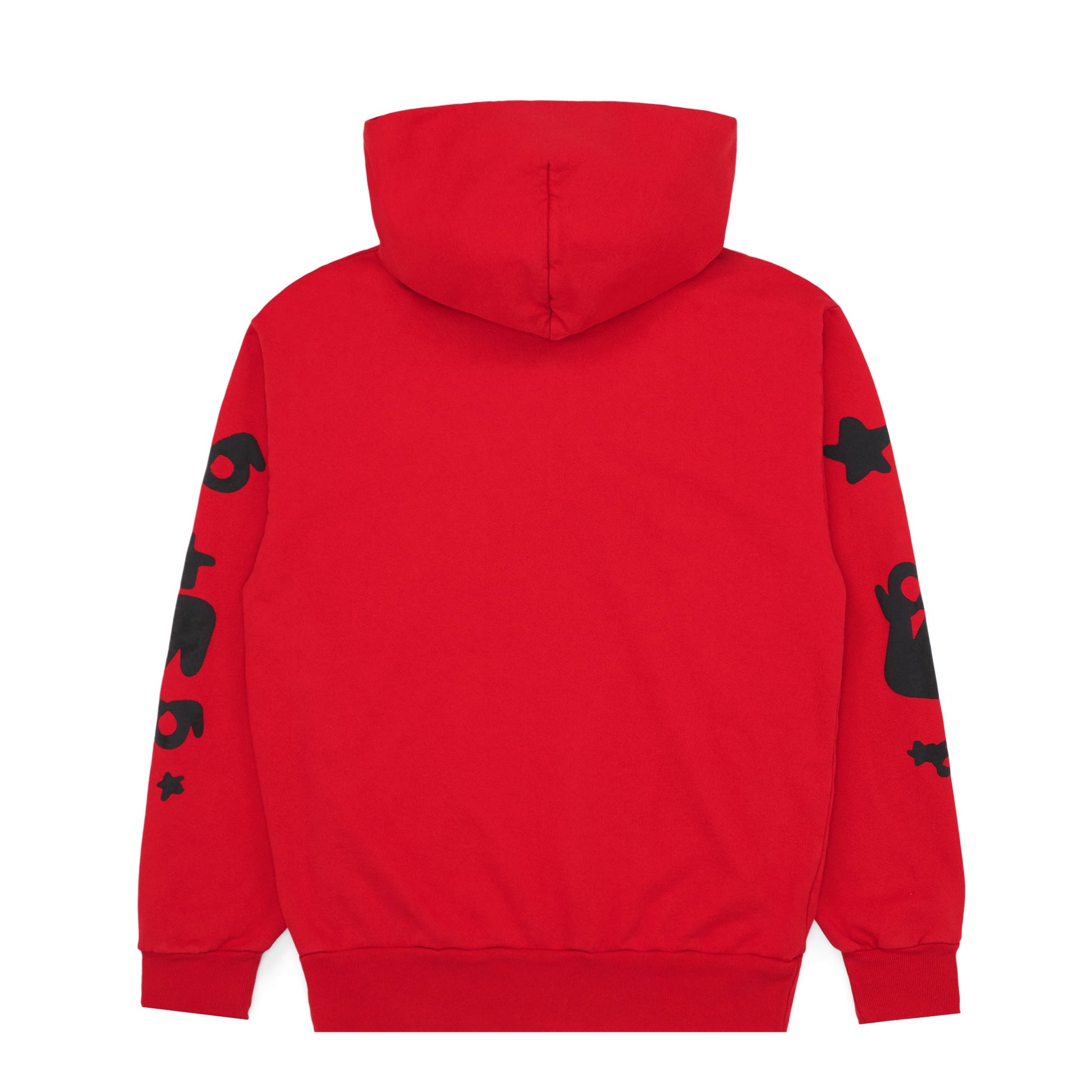 SP5DER Beluga Hoodie – Red - Back View