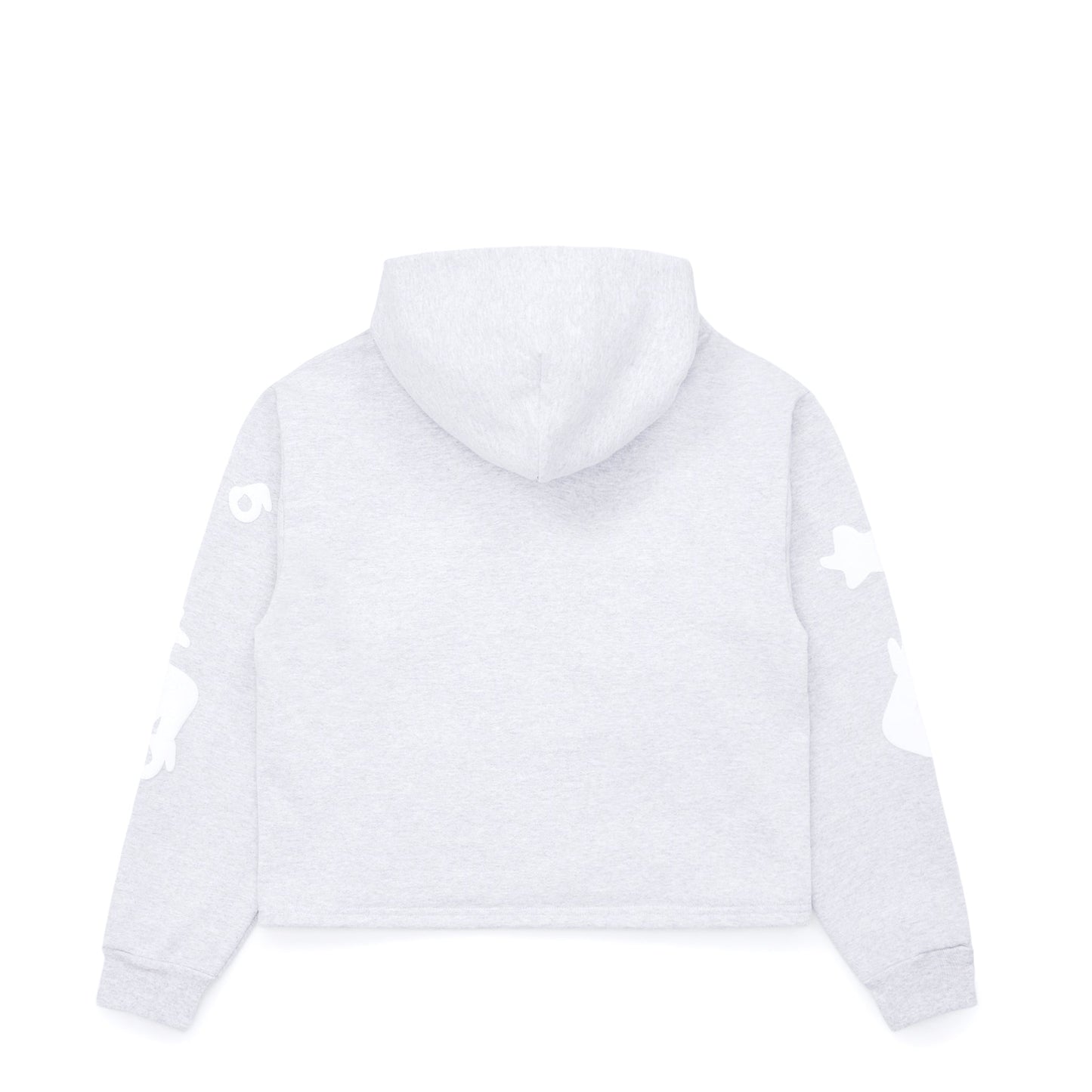 SP5DER Women's Cropped Beluga Hoodie - Back View