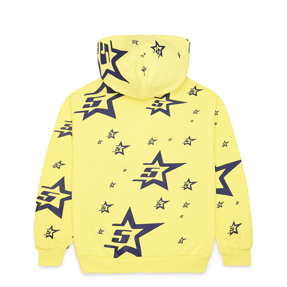 SP5DER 5-Star Hoodie – Black - Back View