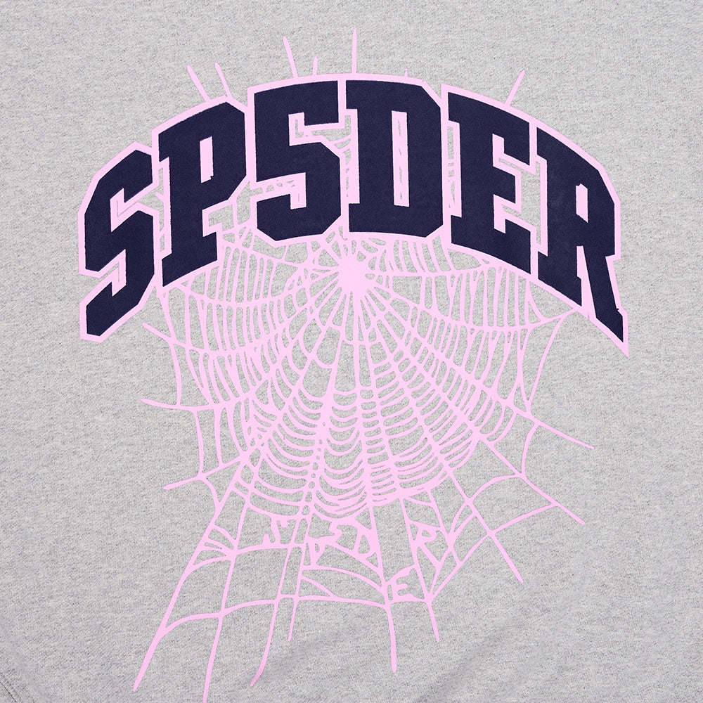 Sp5der Varsity Web Crewneck