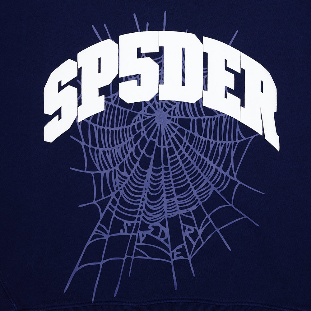 Sp5der Varsity Web Crewneck