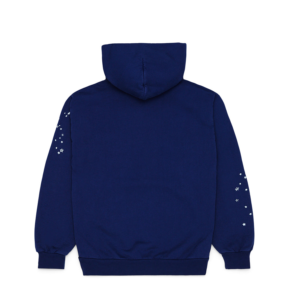 SP5DER OG Web Hoodie – Blue - Back View