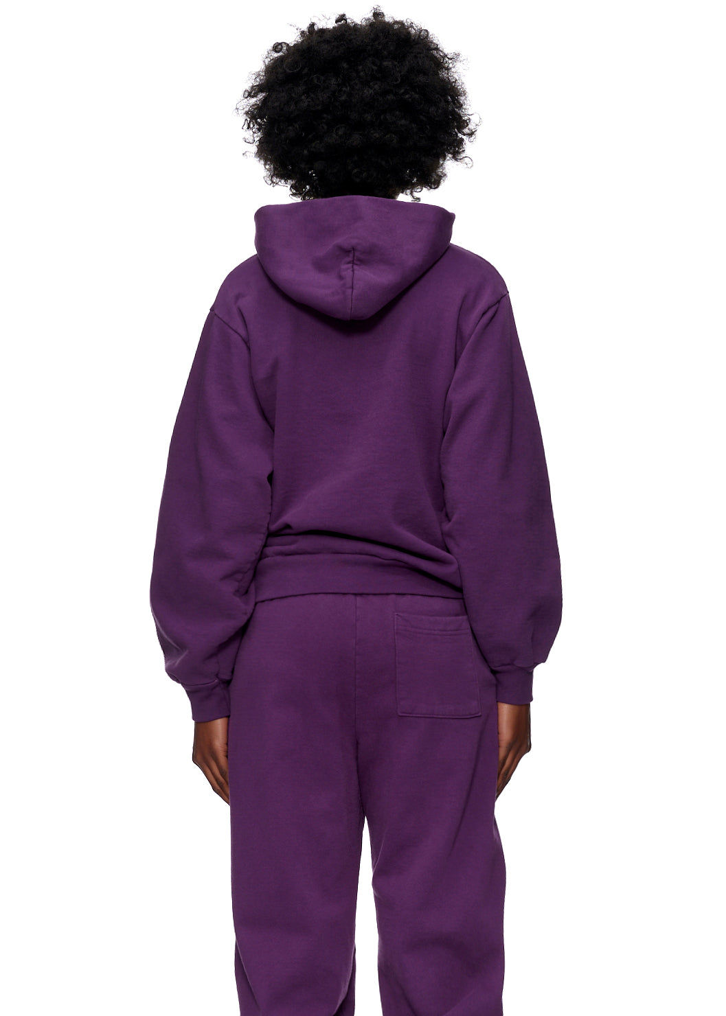 SP5DER Web Hoodie - Purple - Detail View 4