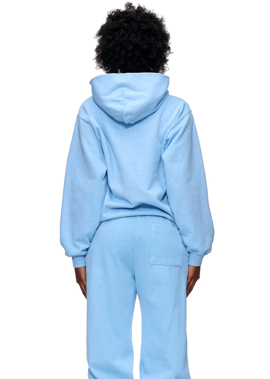SP5DER Web Hoodie - Sky Blue - Detail View 5