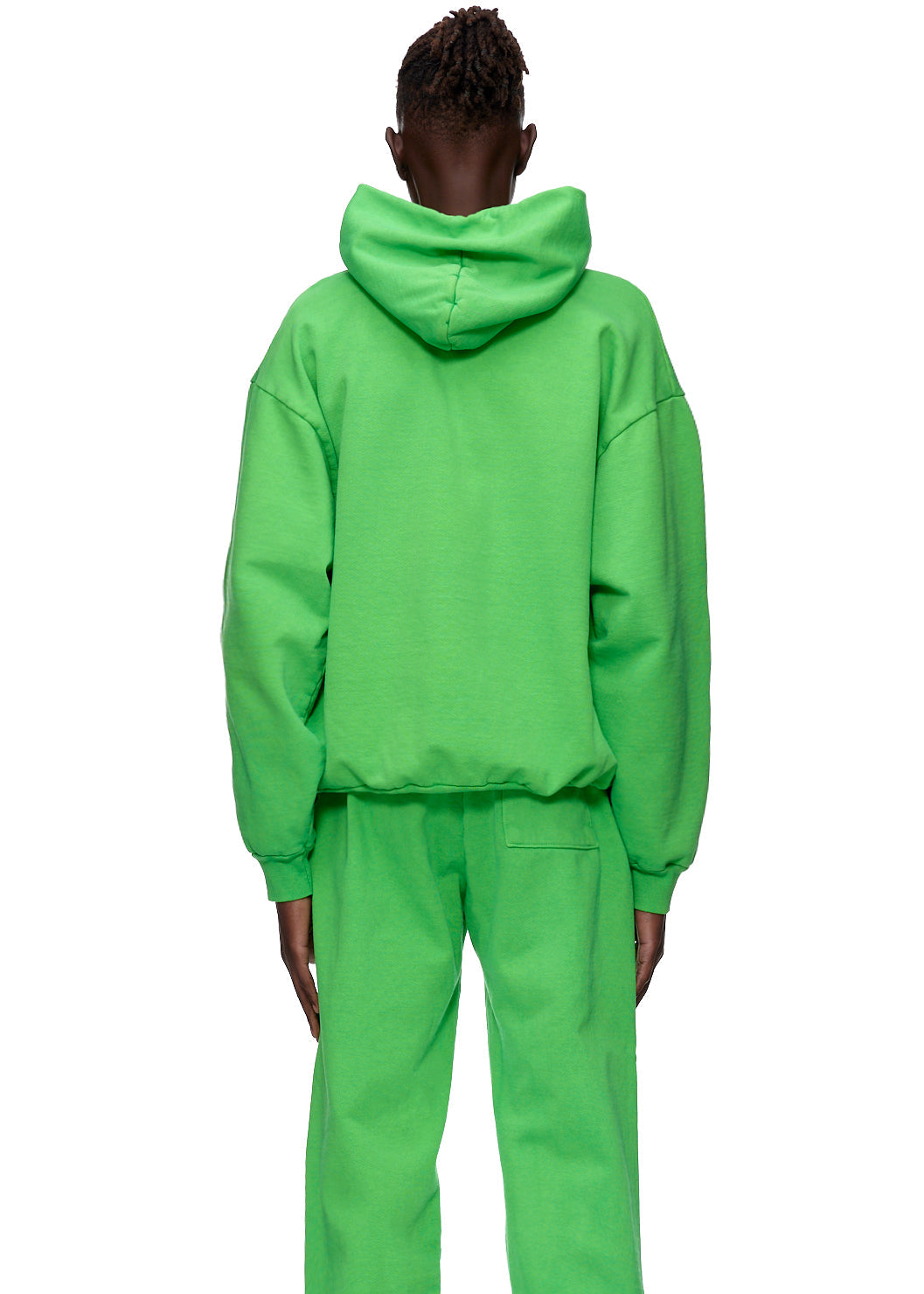 SP5DER Web Hoodie - Slime Green - Detail View 3