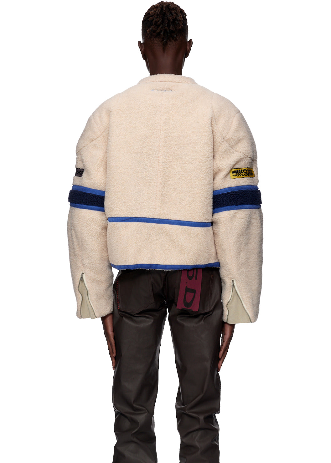 Additional angle view of SP5DER Sherpa Cafe Racer in Beige