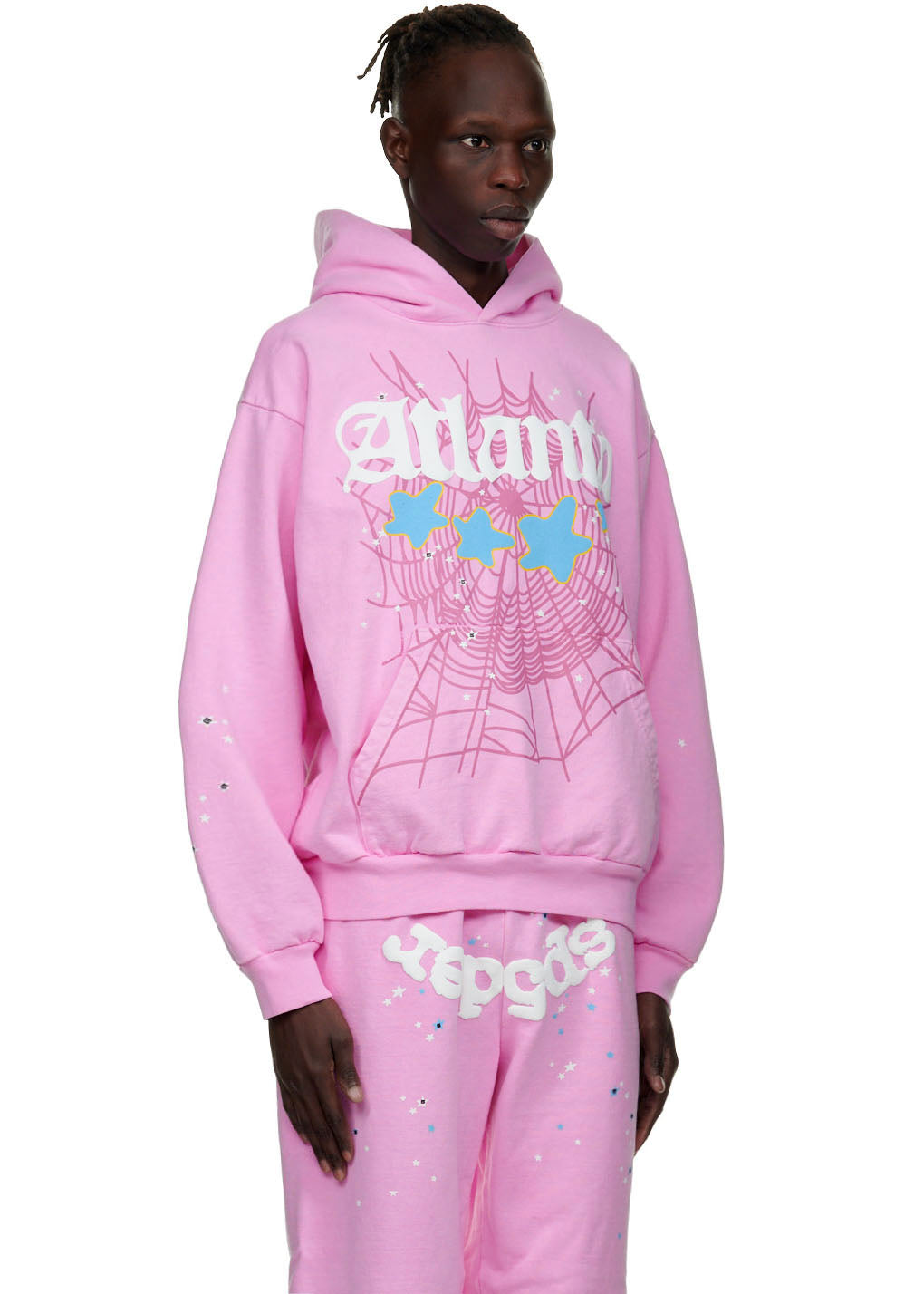 SP5DER Atlanta Hoodie – Black Archive - Detail View 5