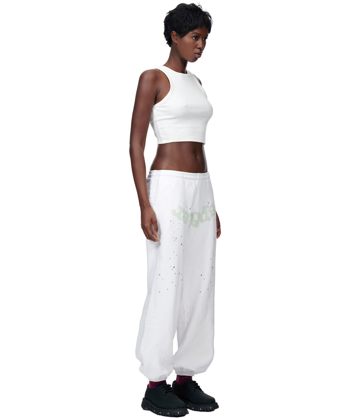 SP5DER Adult Sweatpant in White