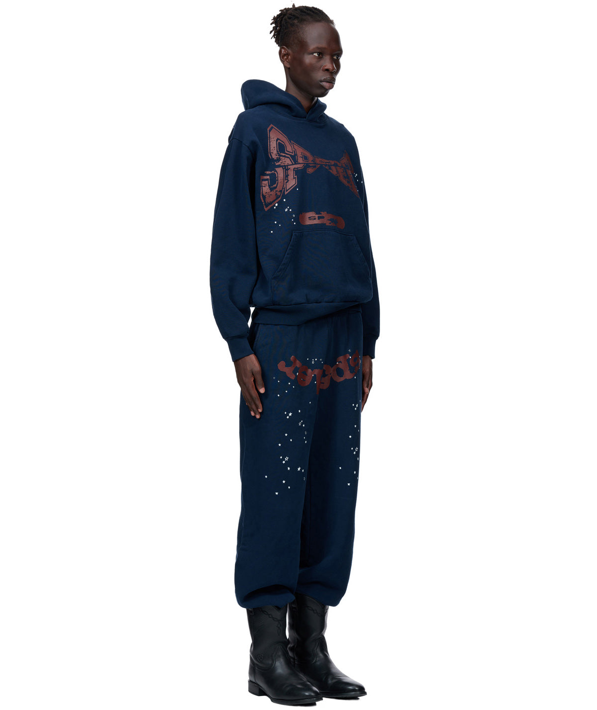 SP5DER Adult Sweatshirt – Blue - Detail View 3