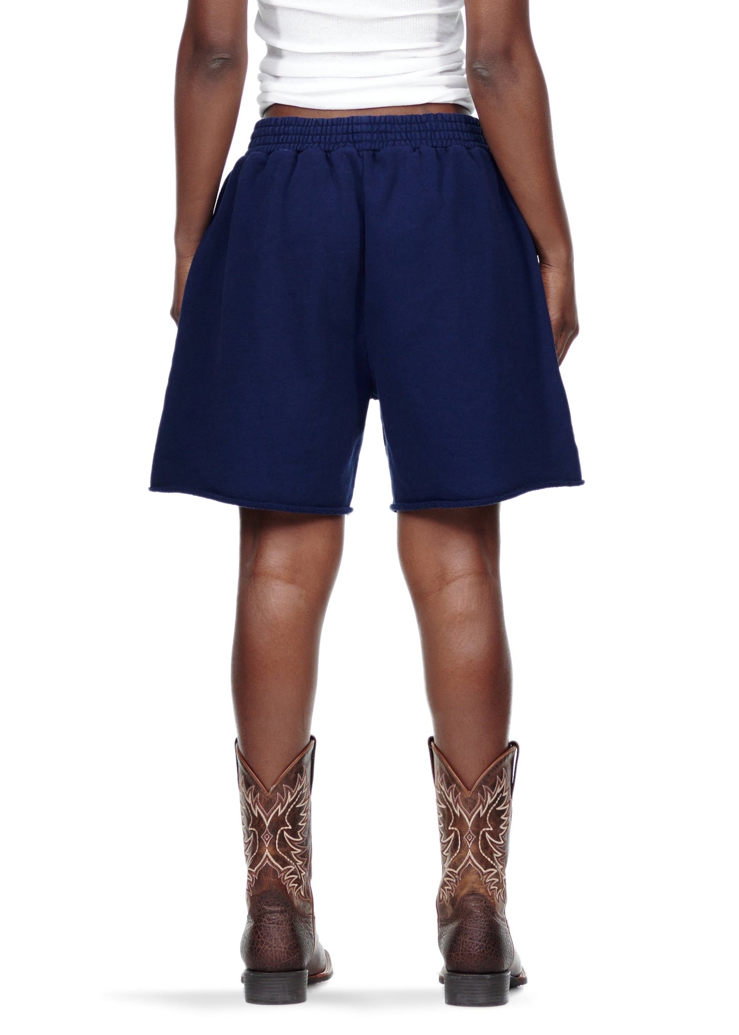 SP5DER OG Logo Sweatshort in Navy