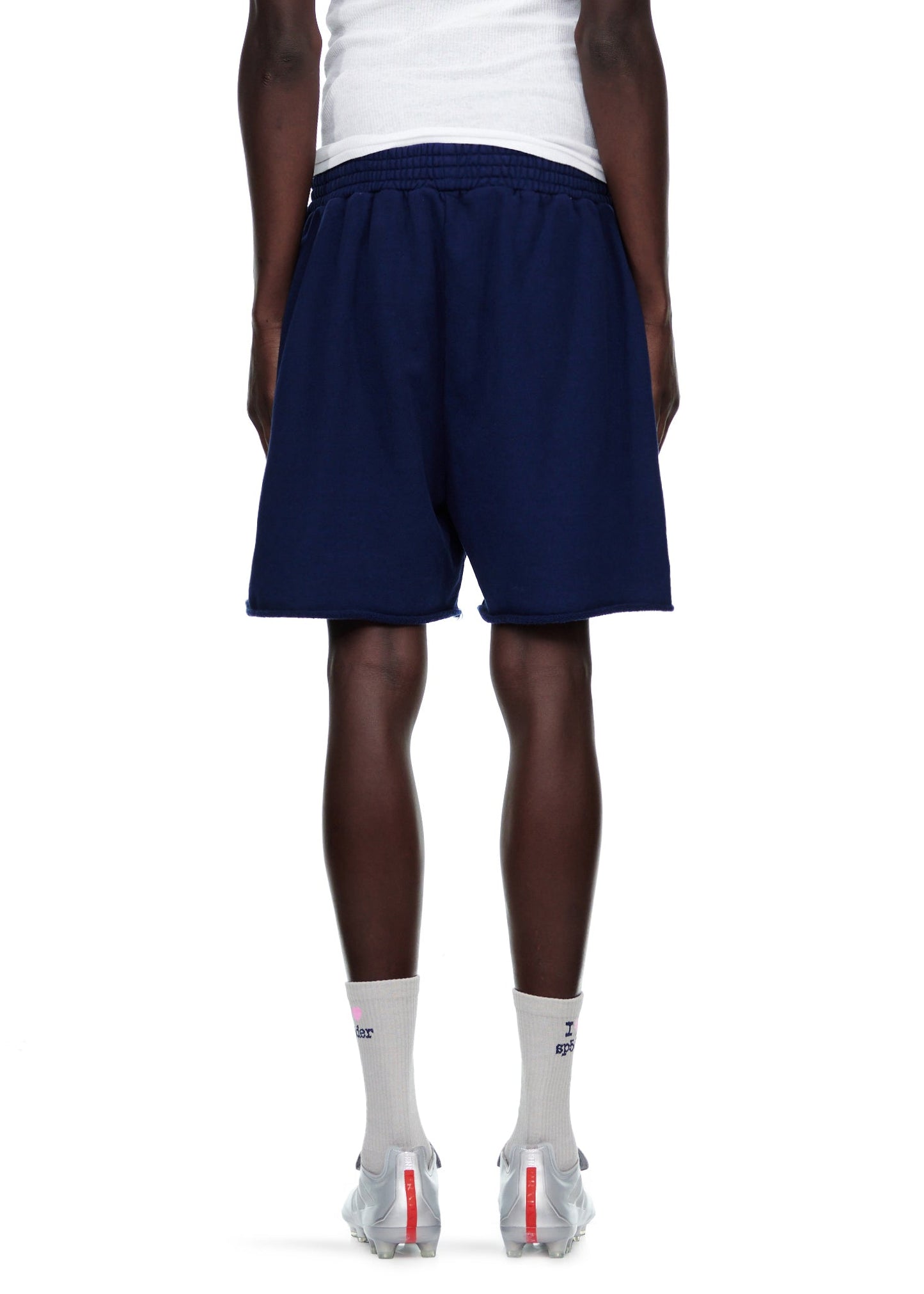 SP5DER OG Logo Sweatshort in Navy