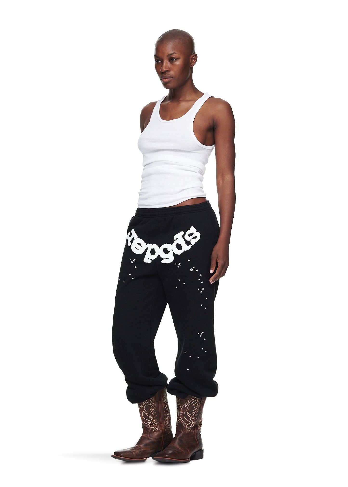 SP5DER OG Web Sweatpant in Black