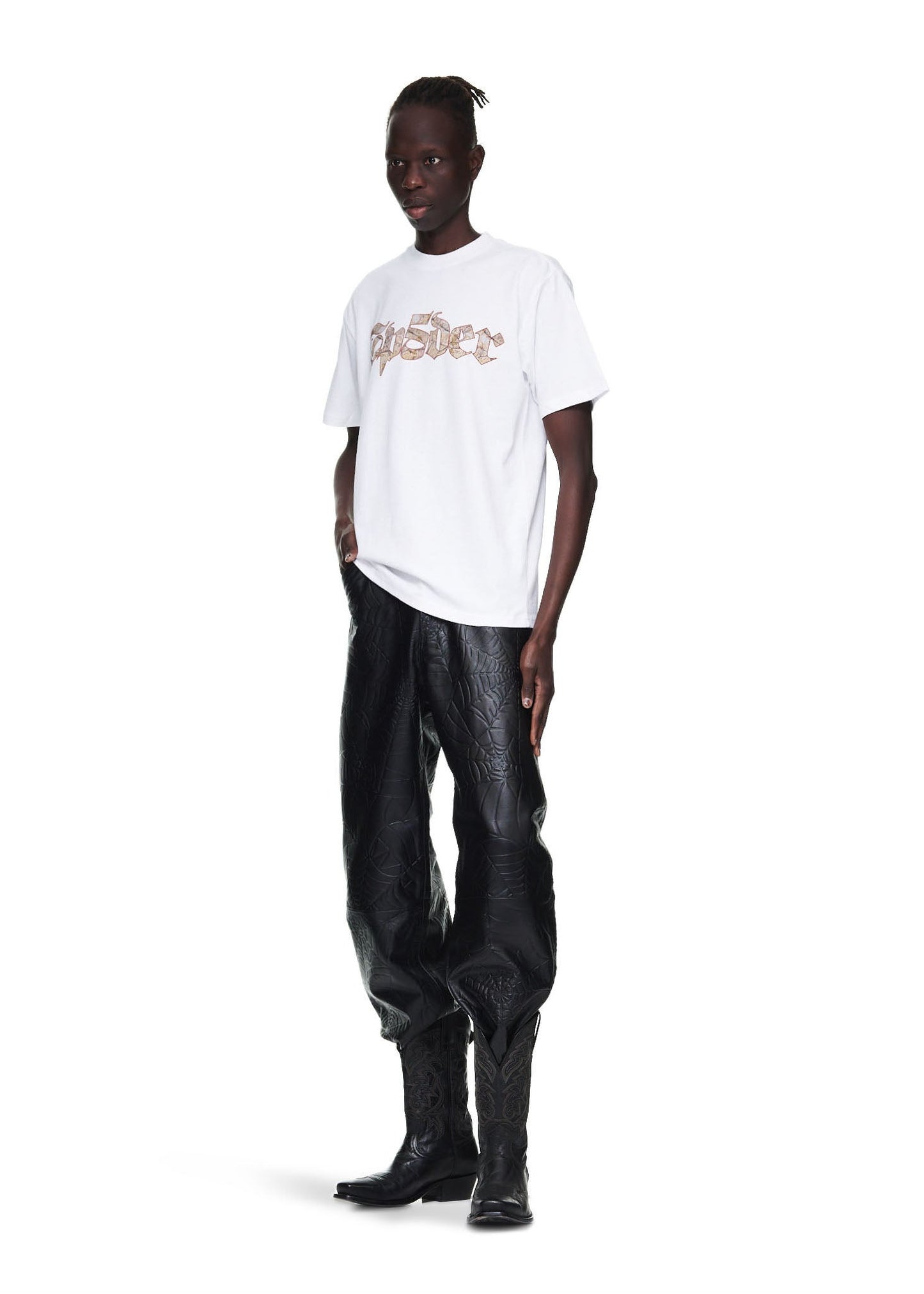 Sp5der White Juan V2 Tee