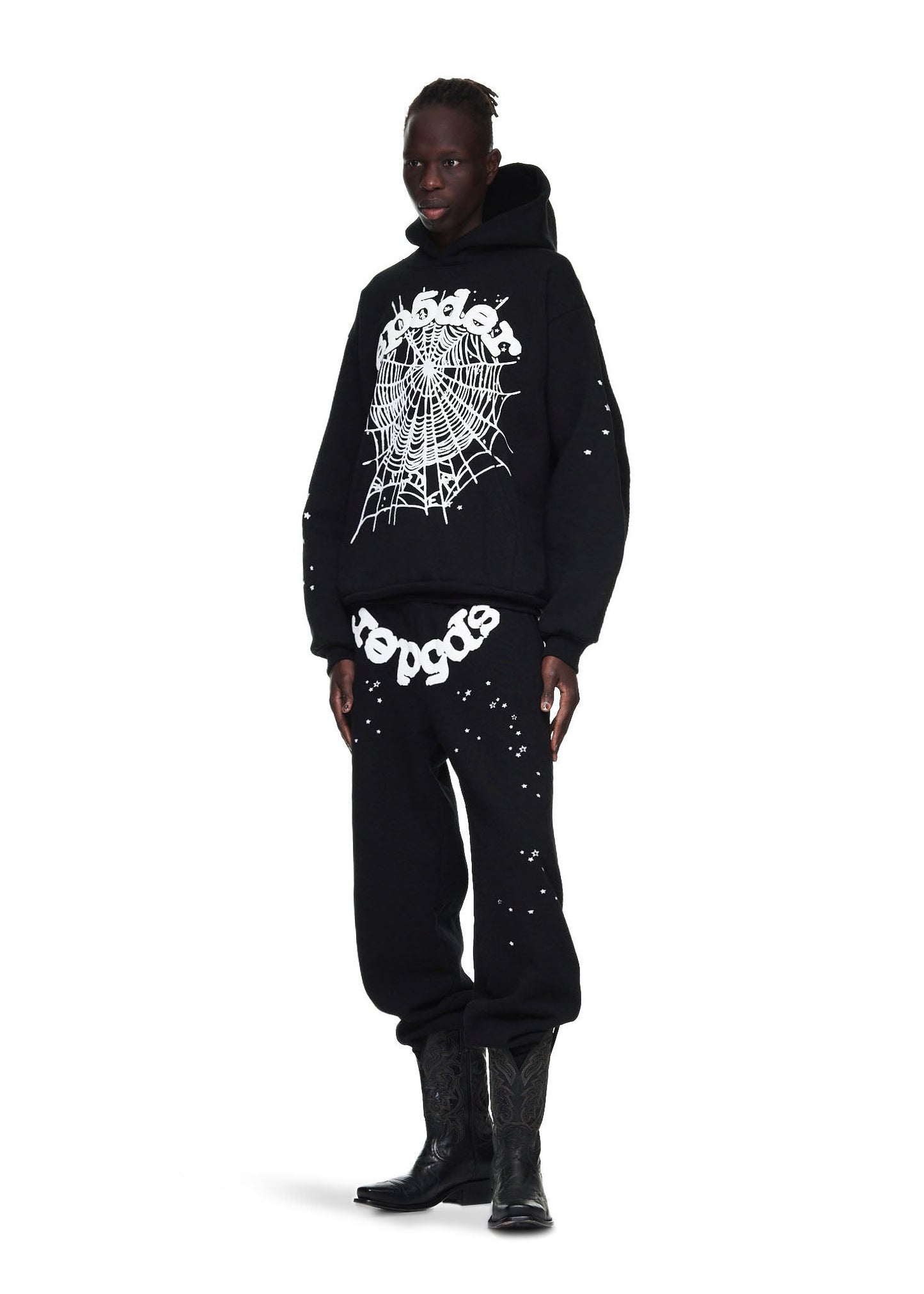 SP5DER OG Web Sweatpant in Black