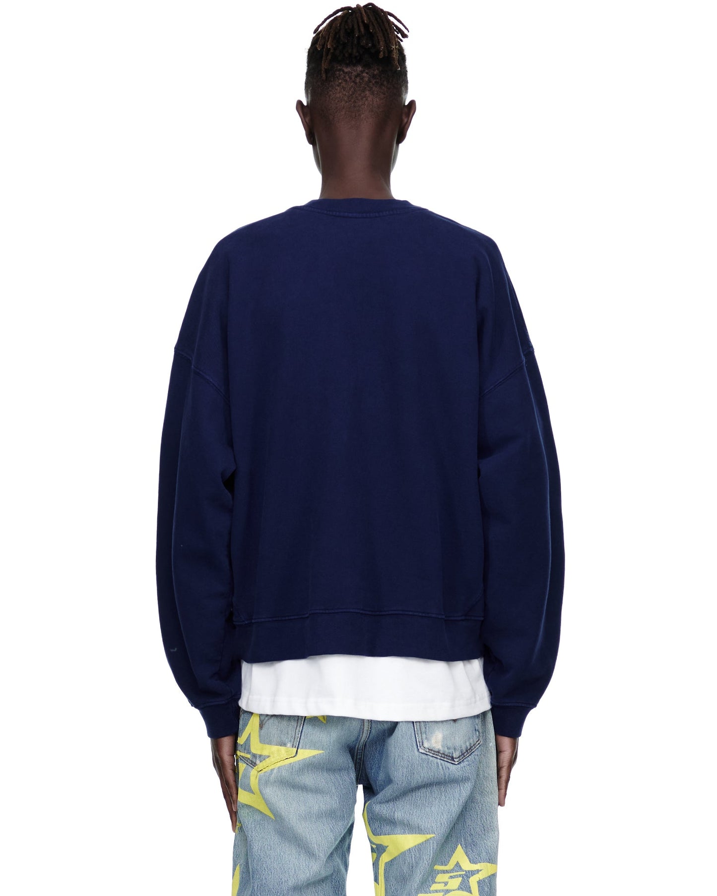Sp5der Varsity Web Crewneck