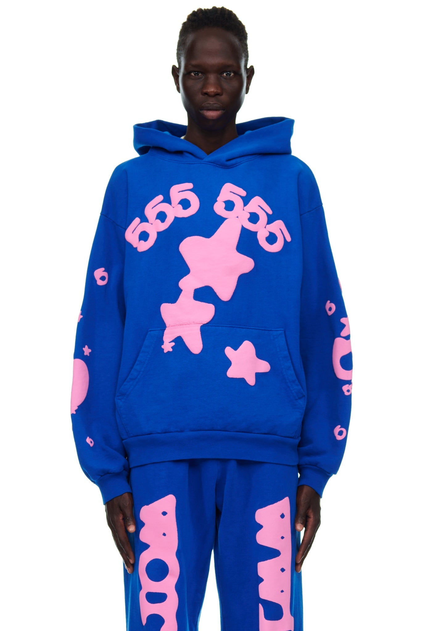 SP5DER Beluga Hoodie – Blue - Detail View 2