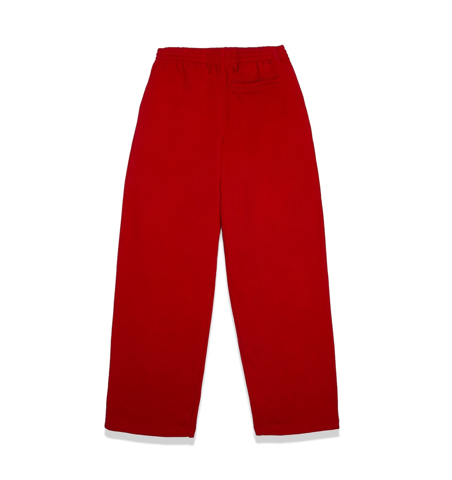 SP5DER Atlanta Open Leg Sweatpant in Red