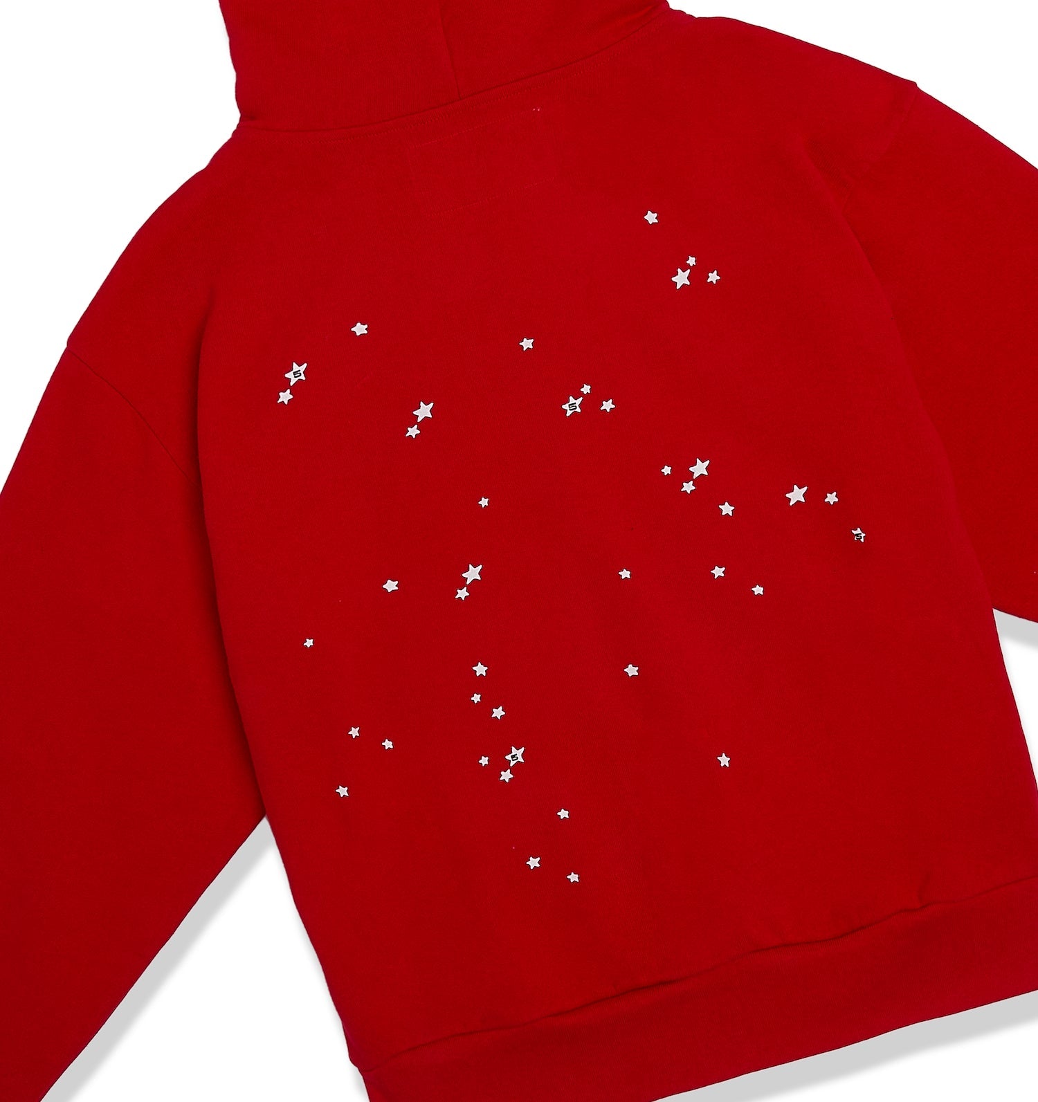 SP5DER Atlanta Full-Zip Hoodie – Red - Detail View 2