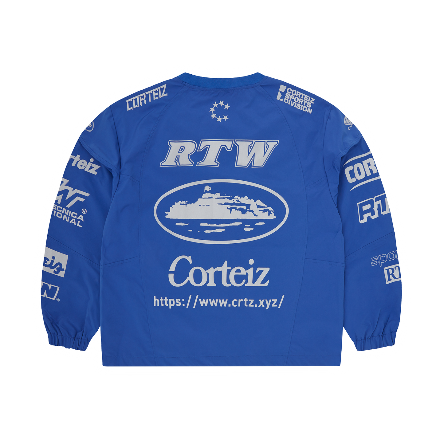 Corteiz Sponsors Training Pullover - Blue