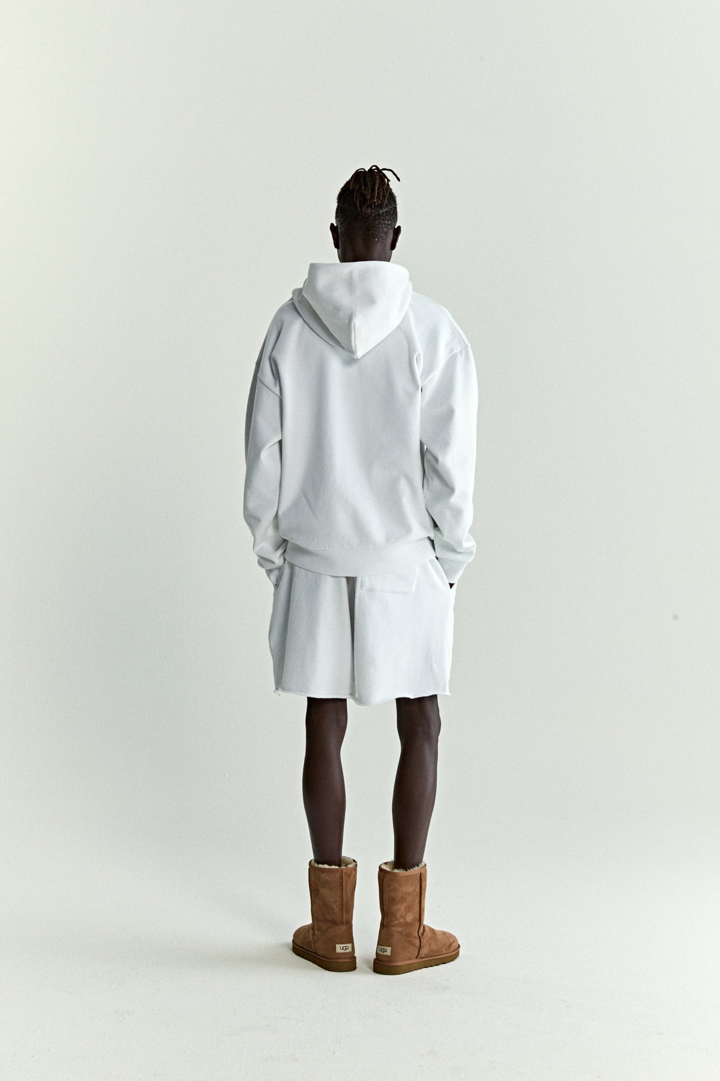 SP5DER OG Web V2 Gradient Hoodie – White - Detail View 11