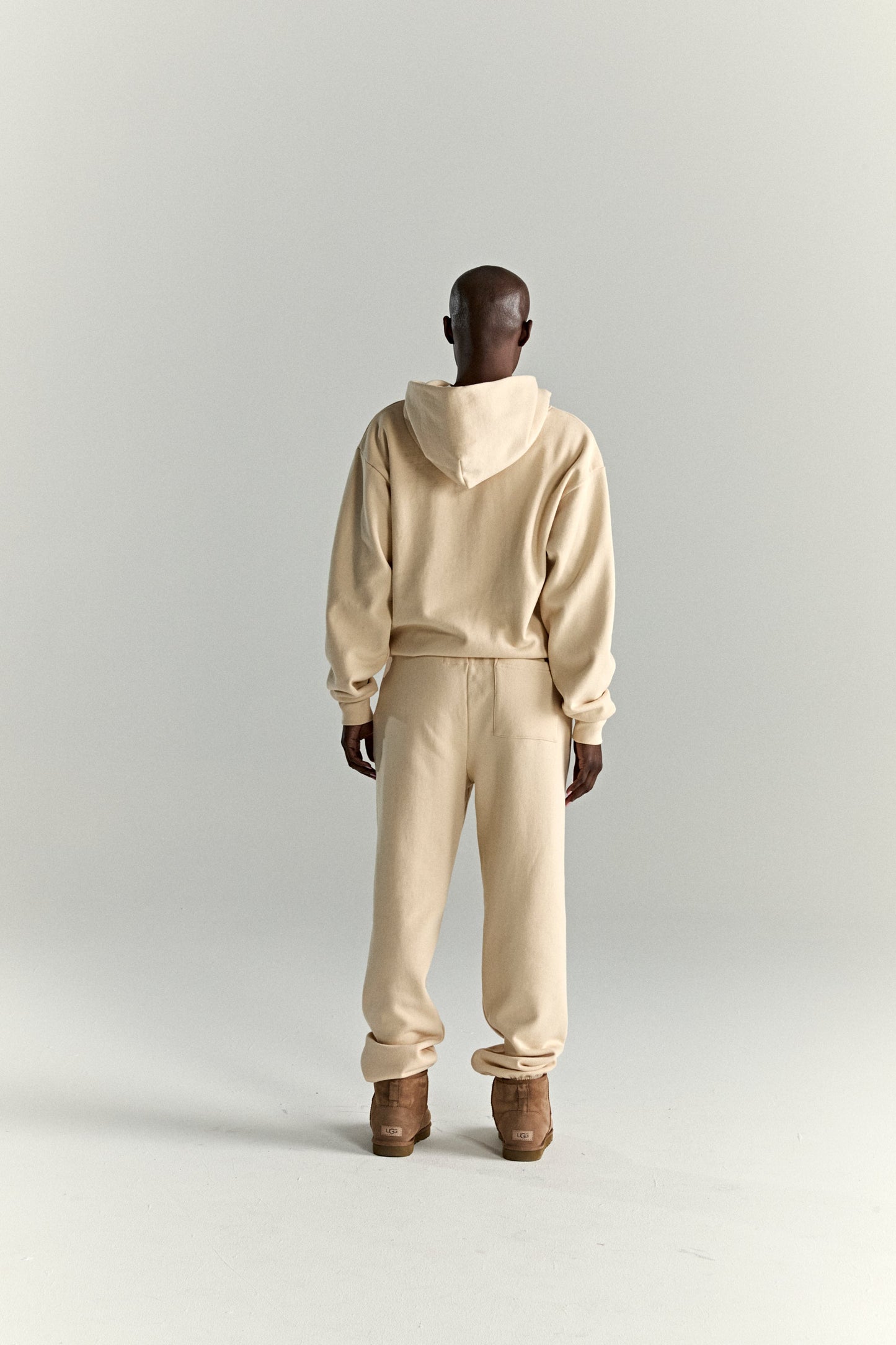 SP5DER OG Web V2 Hoodie - Cream - Detail View 12