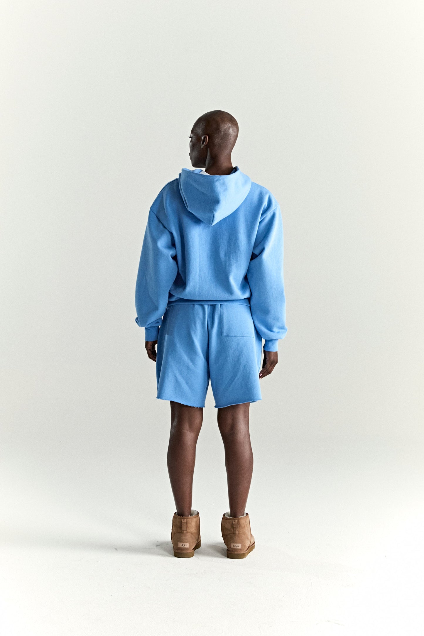SP5DER OG Web V2 Hoodie - Dusty Blue - Detail View 12