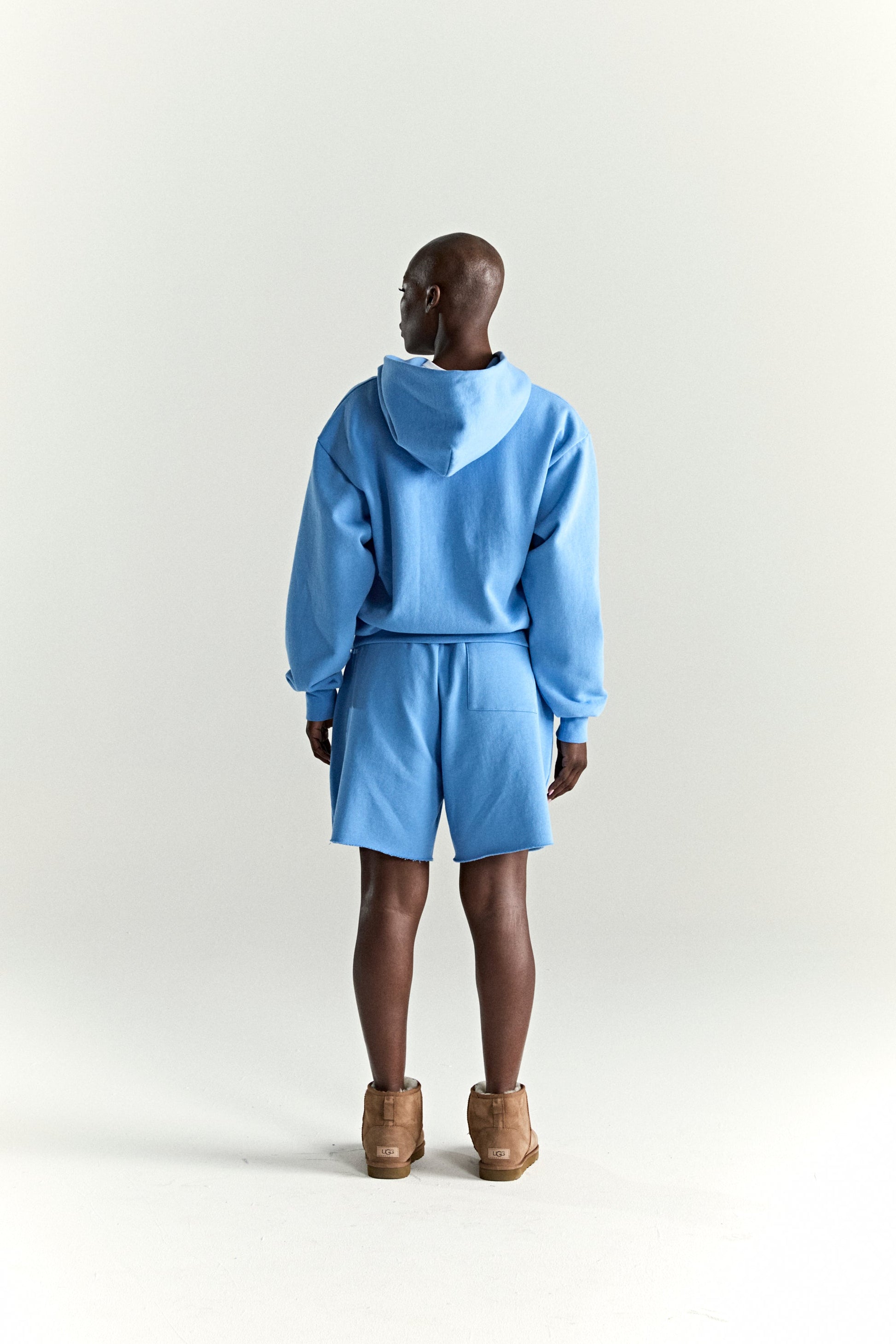 SP5DER OG Web V2 Hoodie - Dusty Blue - Detail View 12