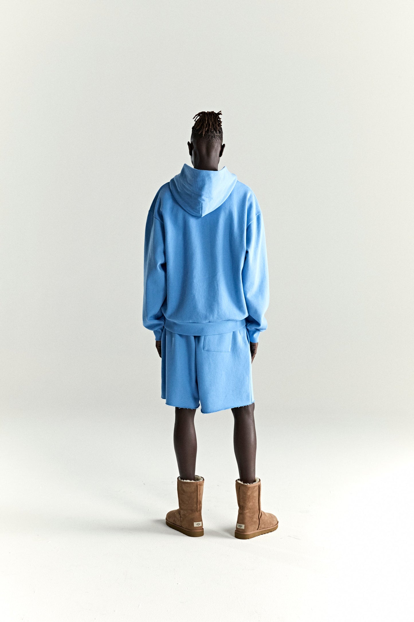 SP5DER OG Web V2 Hoodie - Dusty Blue - Detail View 11