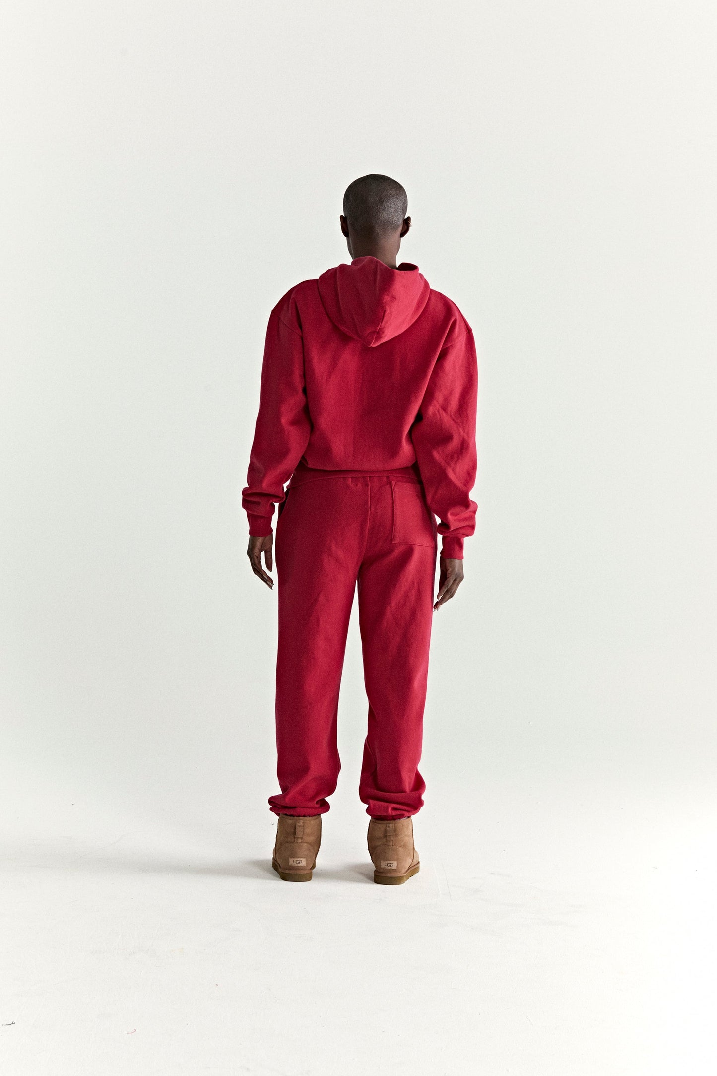 SP5DER OG Web V2 Hoodie - Red - Detail View 10