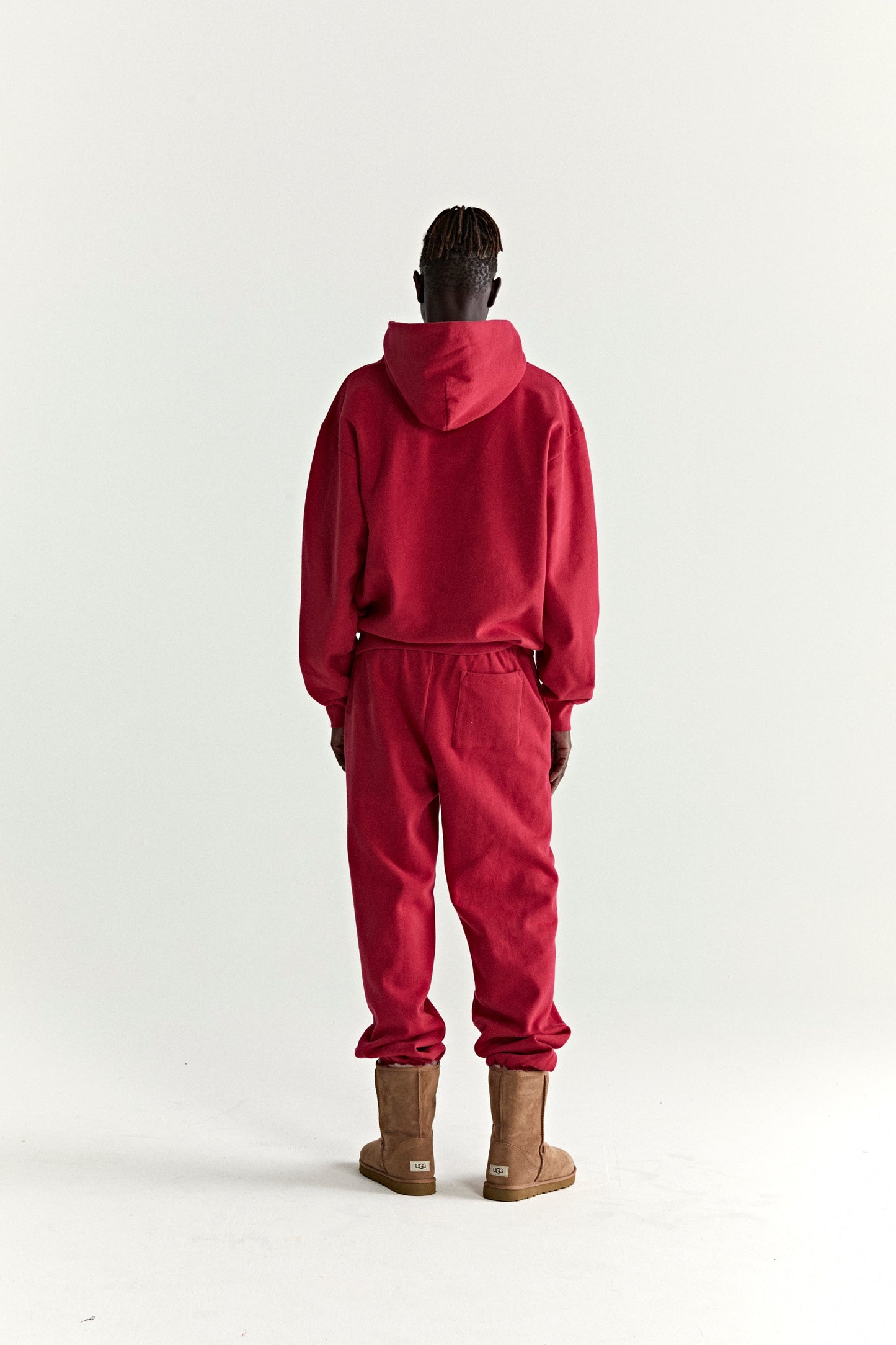 SP5DER OG Web V2 Hoodie - Red - Detail View 9