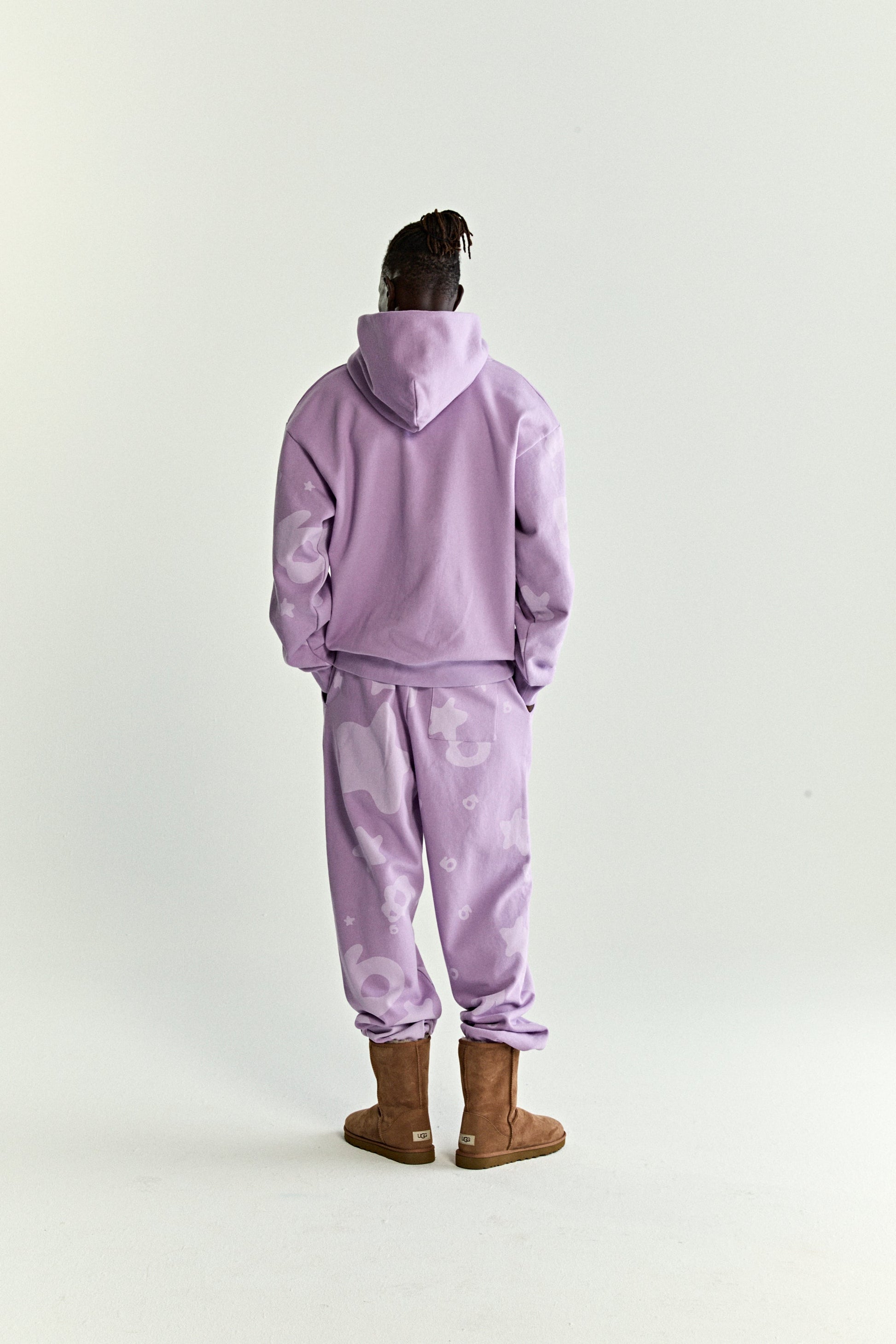 SP5DER Beluga V2 Hoodie – Purple - Detail View 9