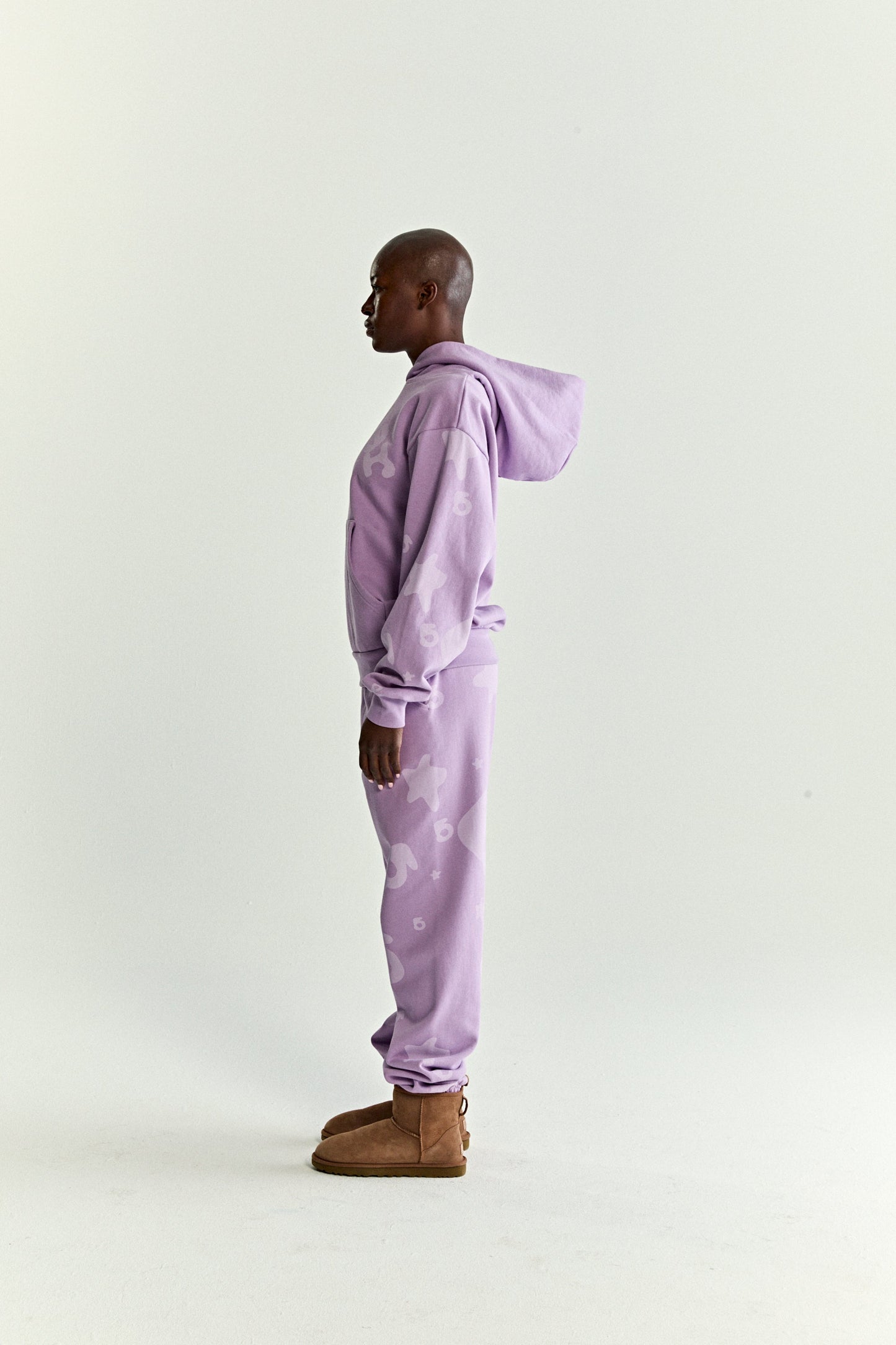 SP5DER Beluga V2 Hoodie – Purple - Detail View 8
