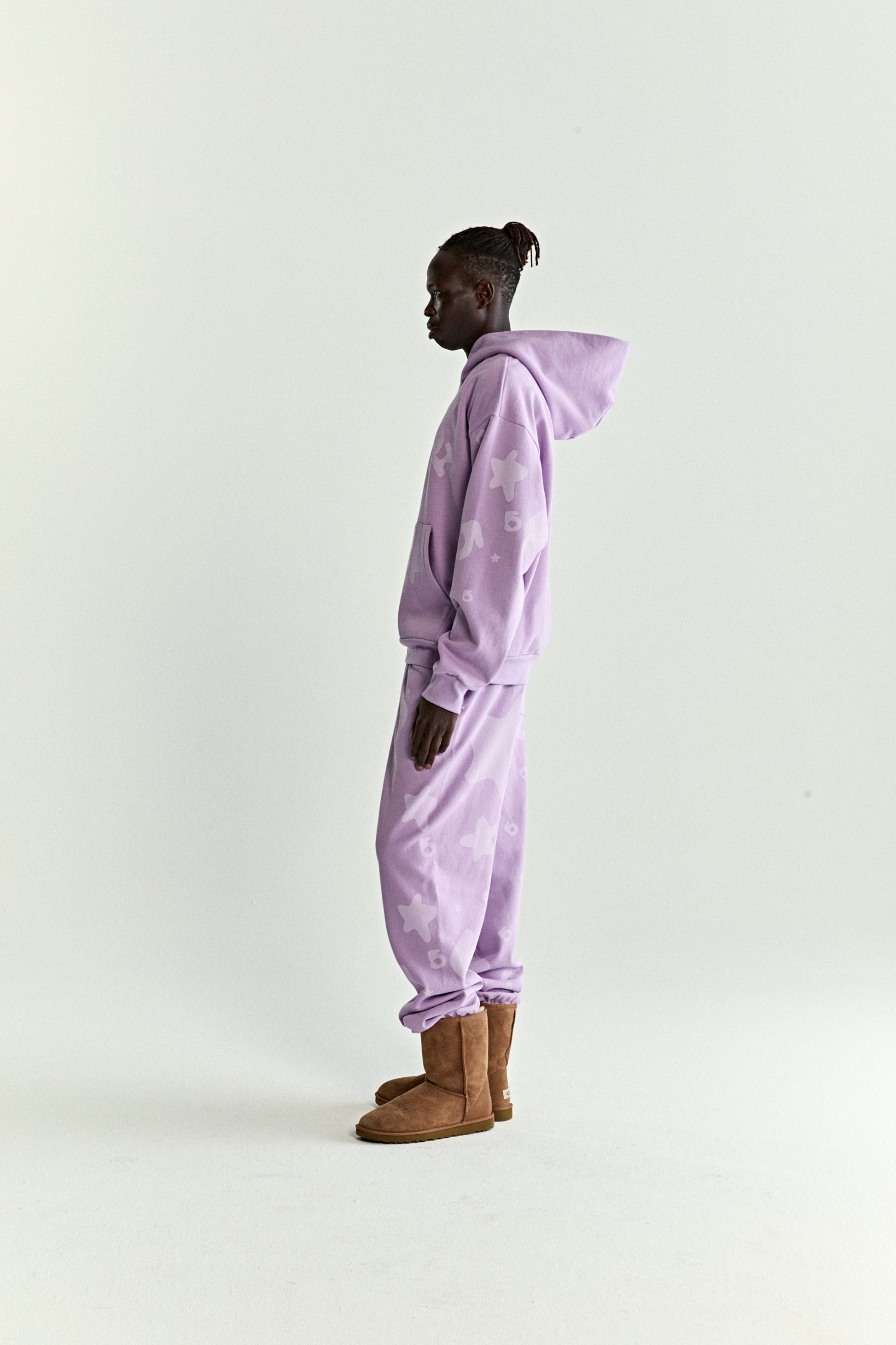 SP5DER Beluga V2 Hoodie – Purple - Detail View 7