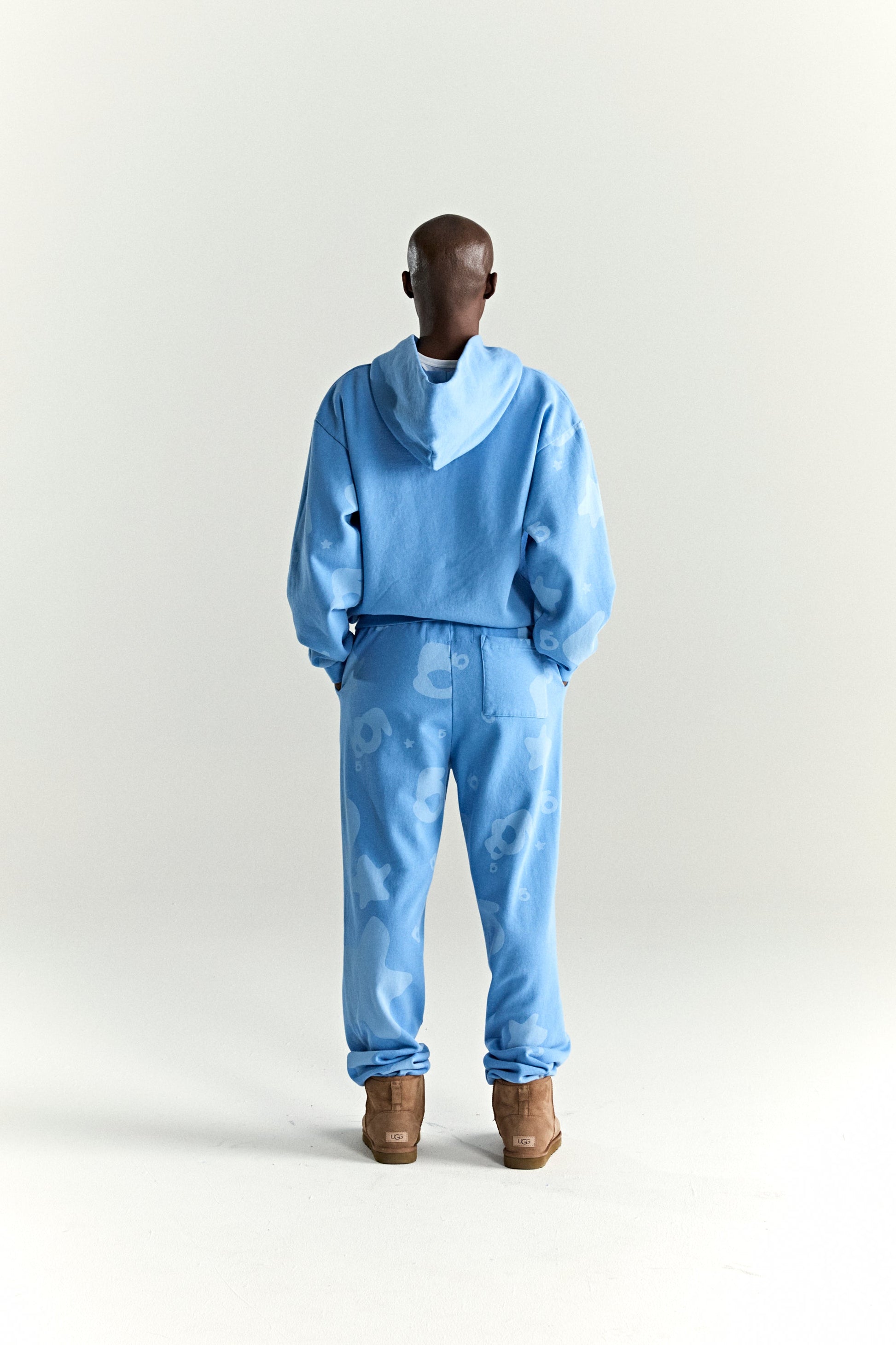 SP5DER Beluga V2 Hoodie – Blue - Detail View 11