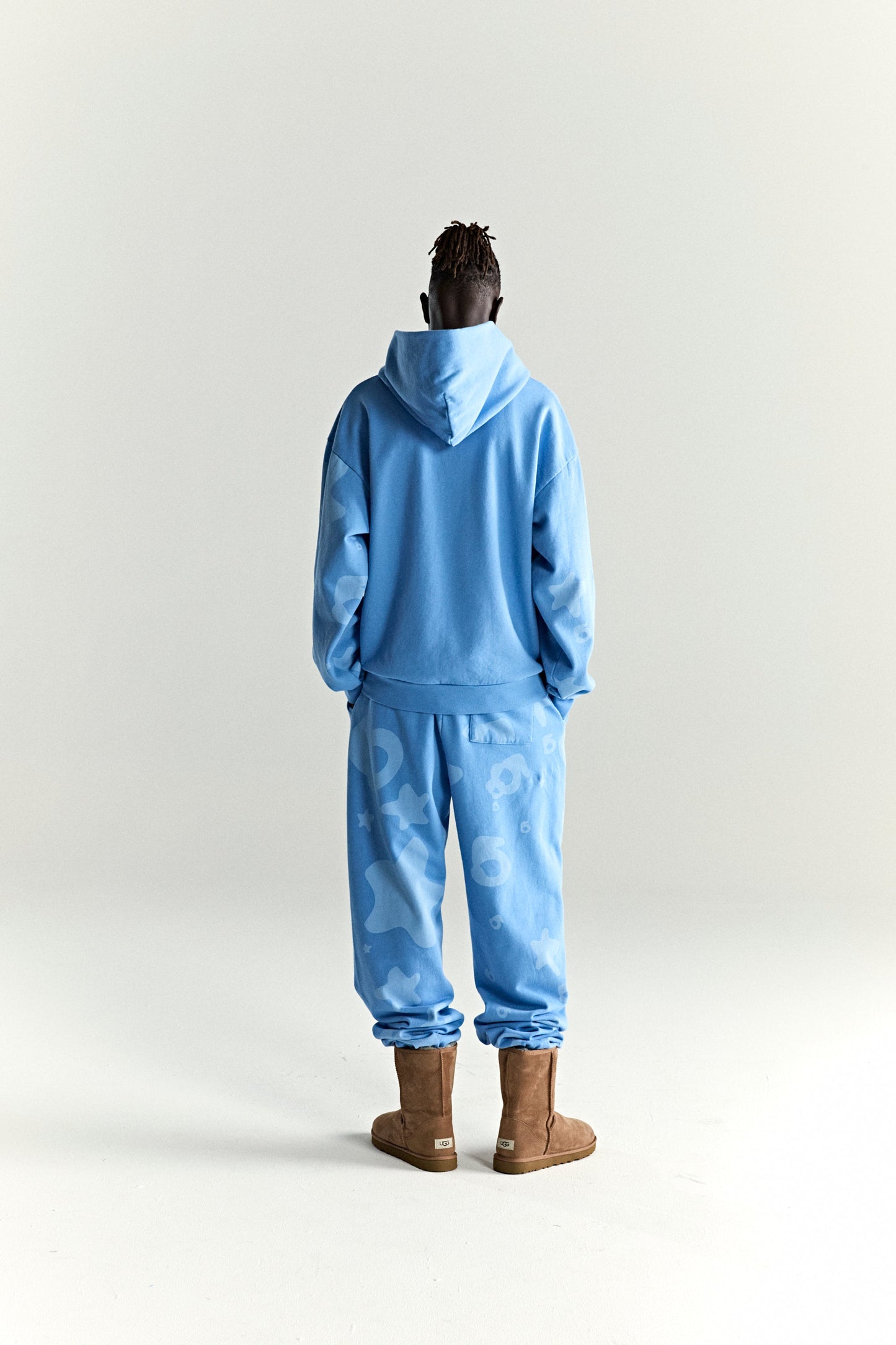 SP5DER Beluga V2 Hoodie – Blue - Detail View 10