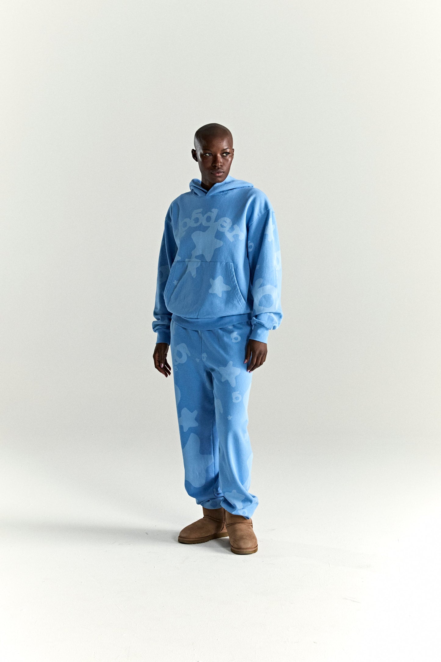 SP5DER Beluga V2 Hoodie – Blue - Detail View 7